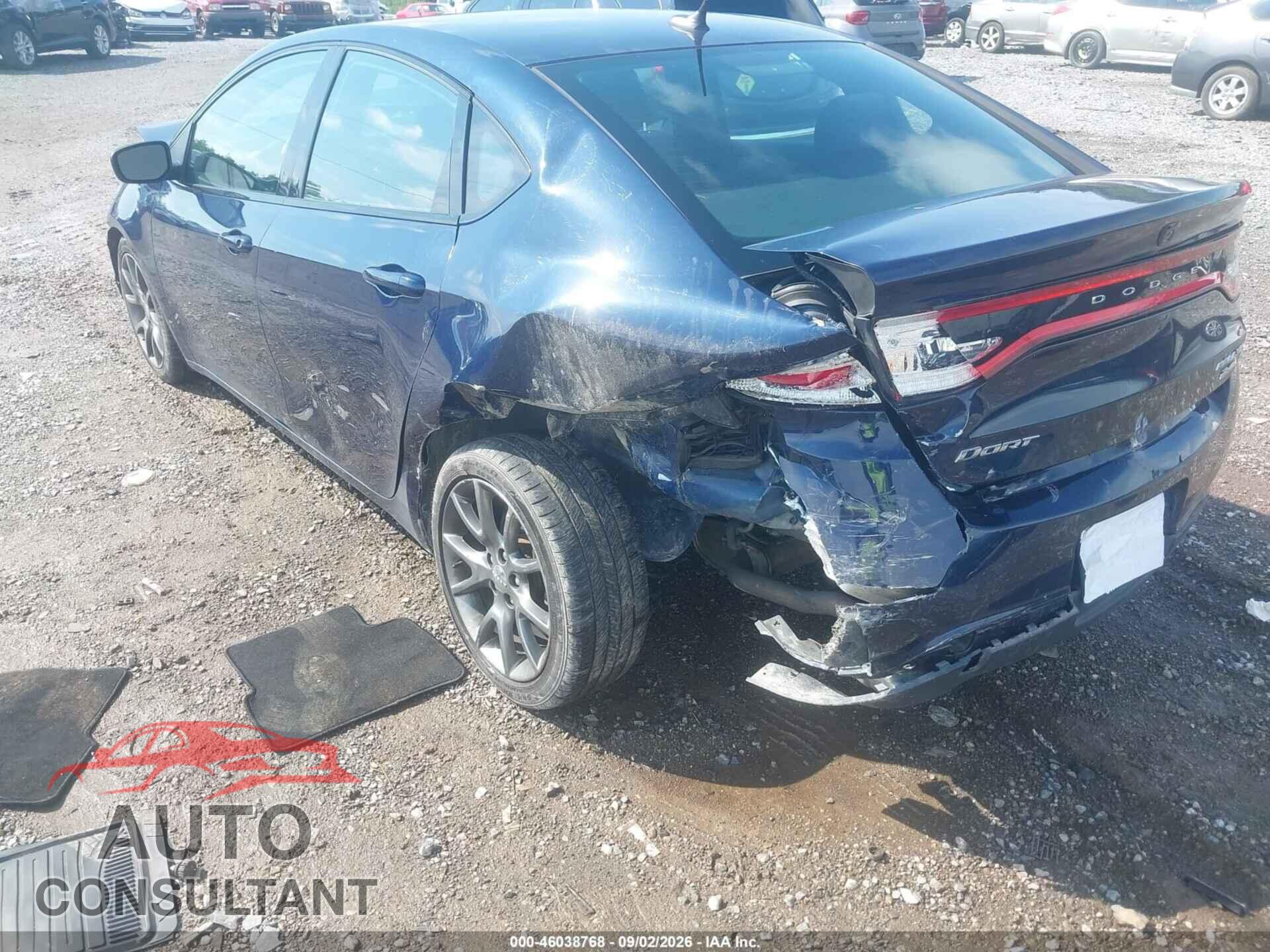 DODGE DART 2014 - 1C3CDFBB1ED907959