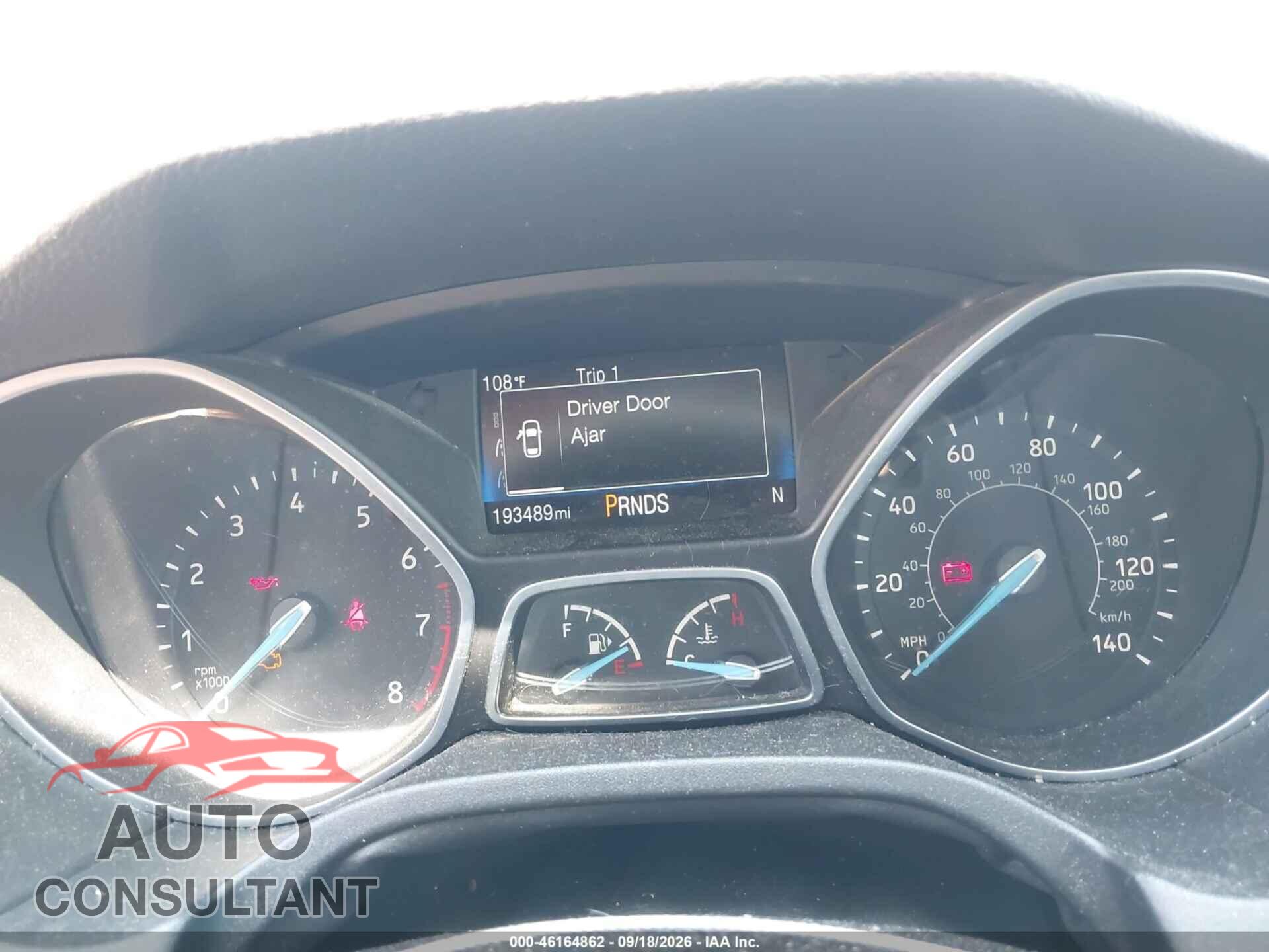 FORD FOCUS 2017 - 1FADP3M25HL226111