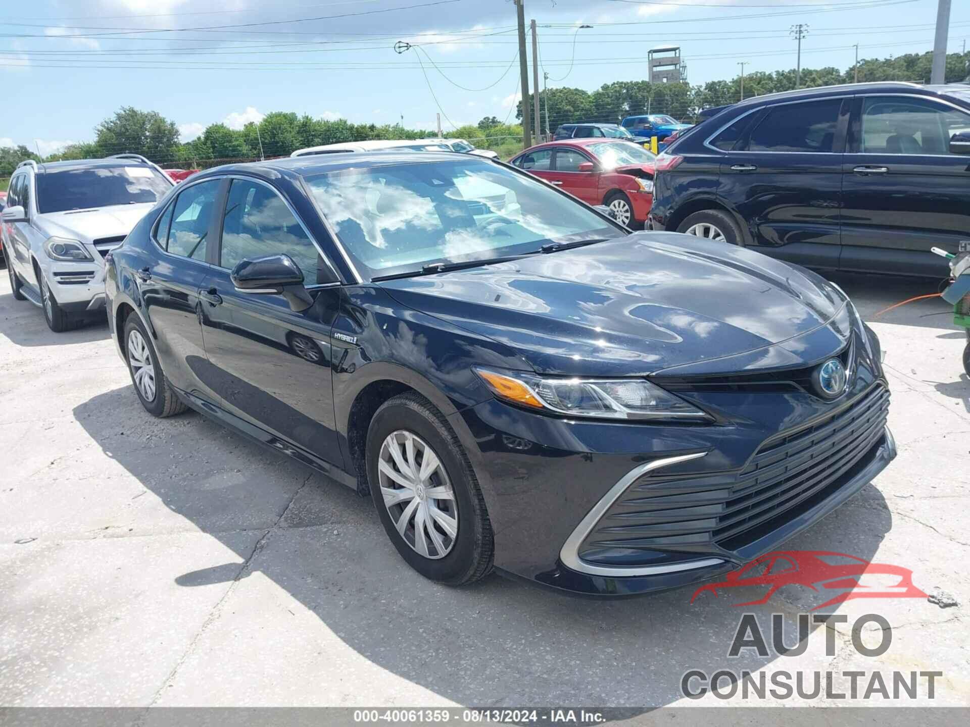 TOYOTA CAMRY 2021 - 4T1C31AK0MU550478