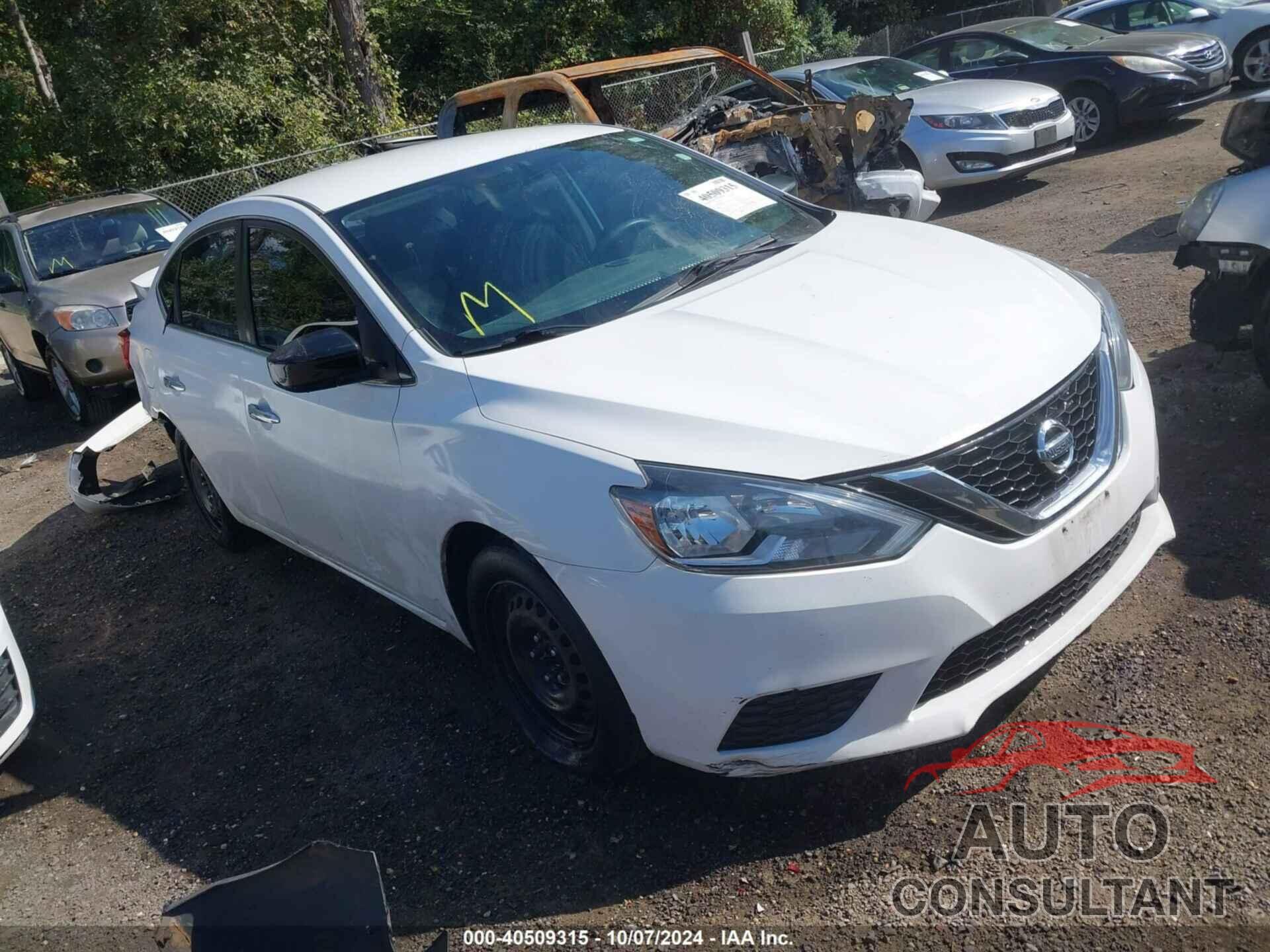 NISSAN SENTRA 2017 - 3N1AB7AP2HY312537