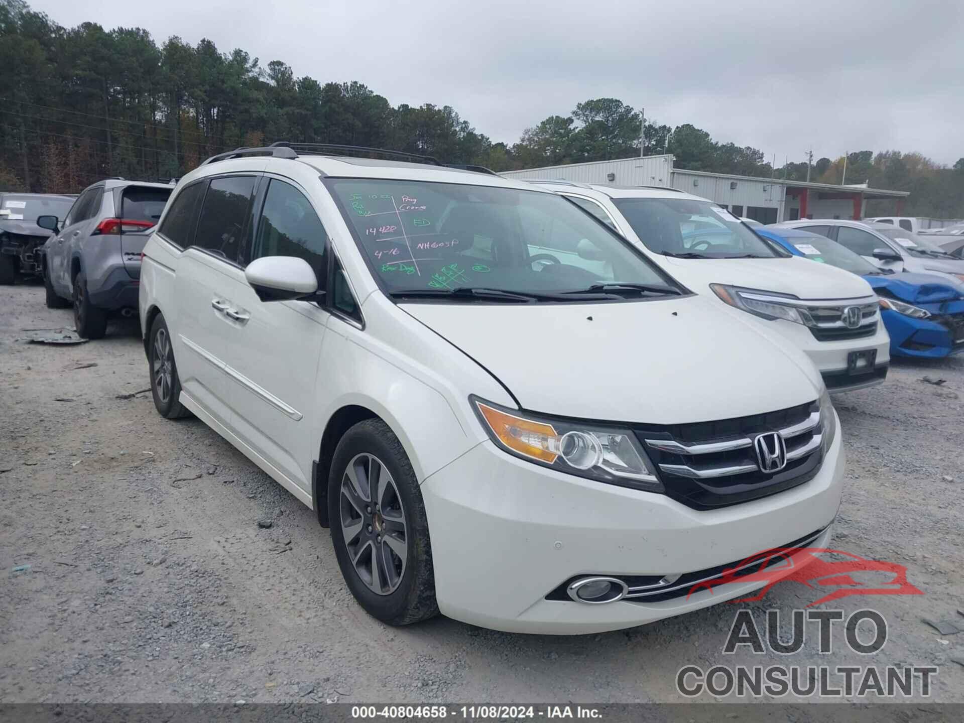 HONDA ODYSSEY 2016 - 5FNRL5H90GB101761