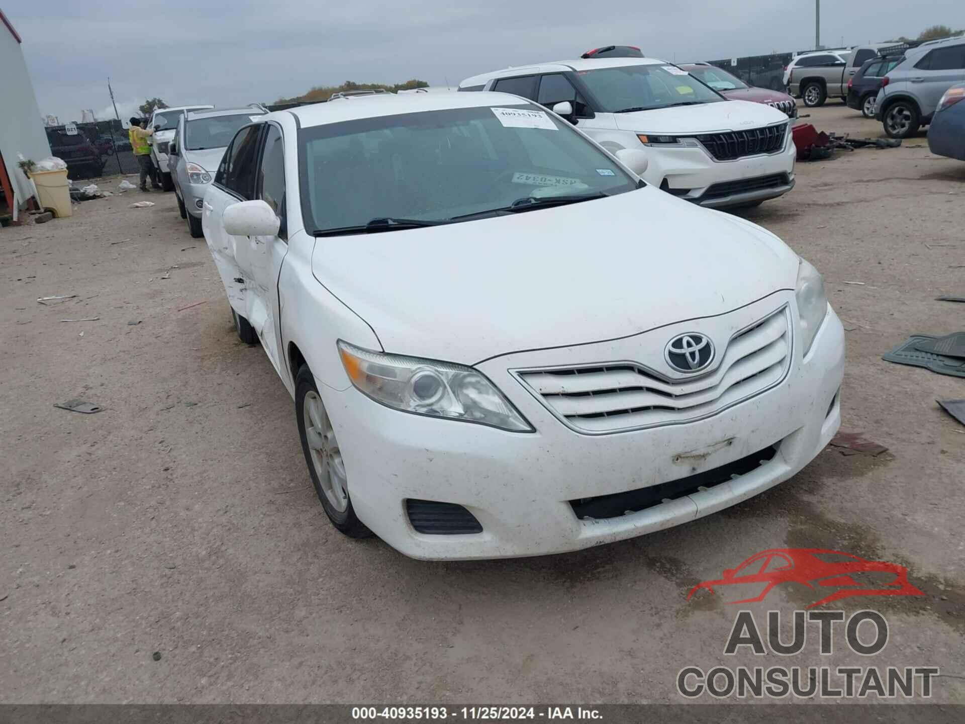 TOYOTA CAMRY 2011 - 4T1BF3EK9BU743587