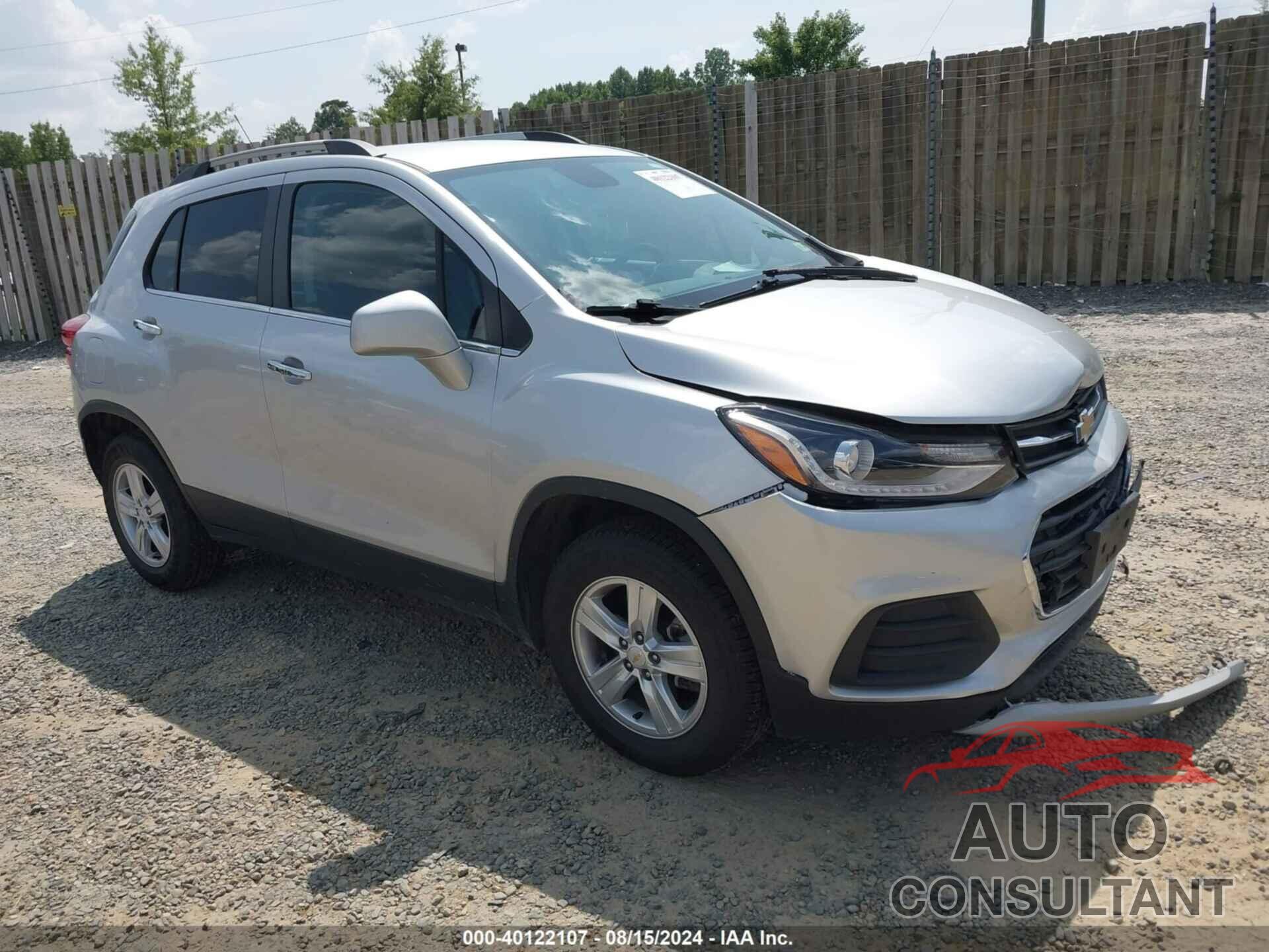 CHEVROLET TRAX 2018 - KL7CJPSB0JB594786