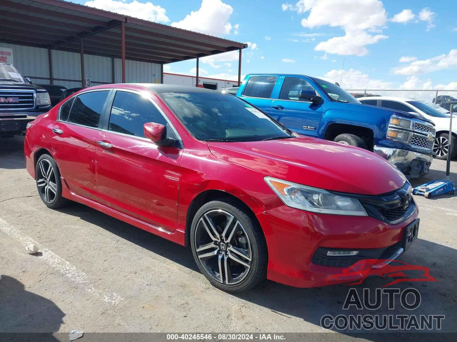 HONDA ACCORD 2017 - 1HGCR2F54HA044494