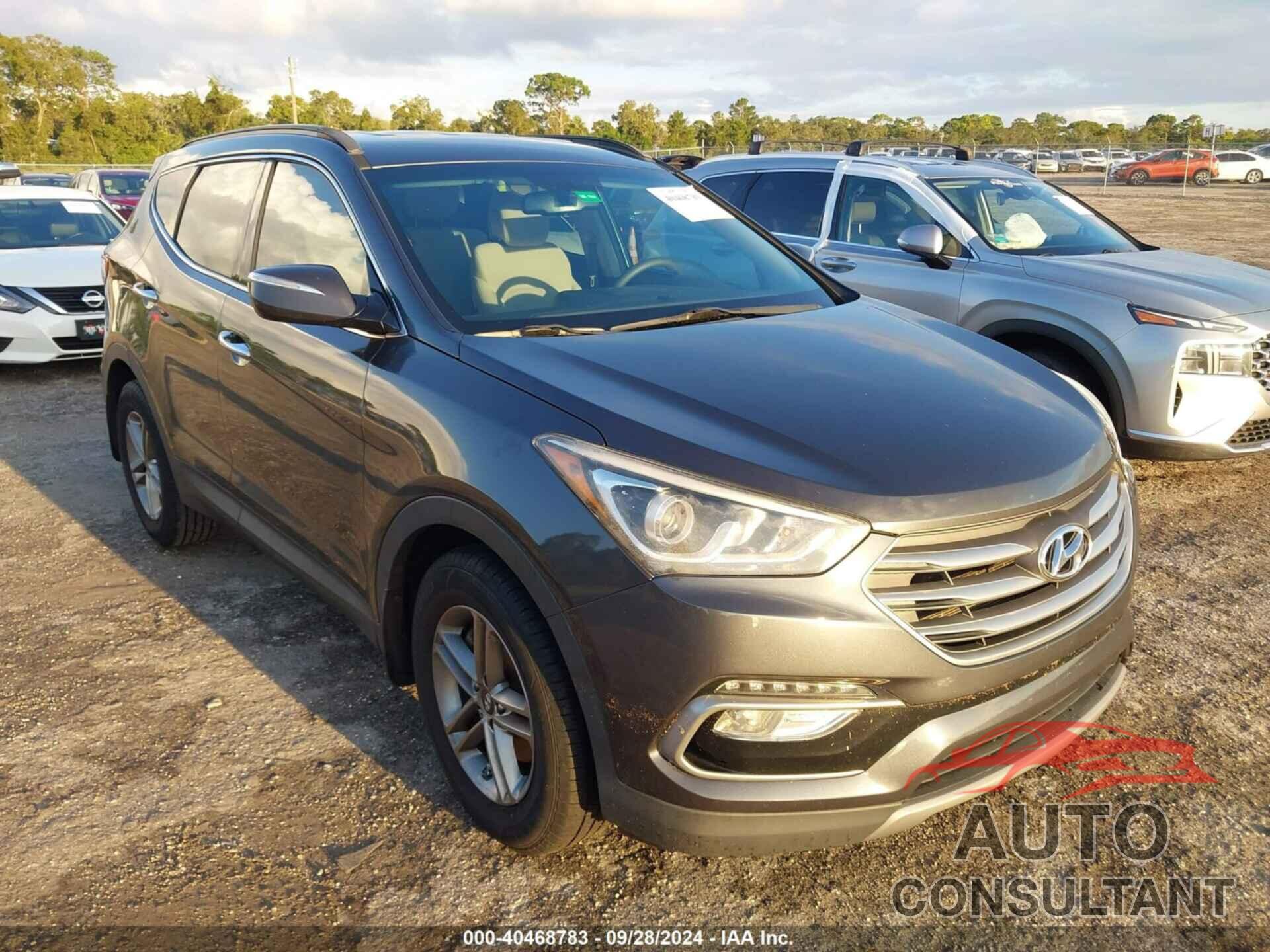 HYUNDAI SANTA FE SPORT 2018 - 5XYZU3LB8JG510506