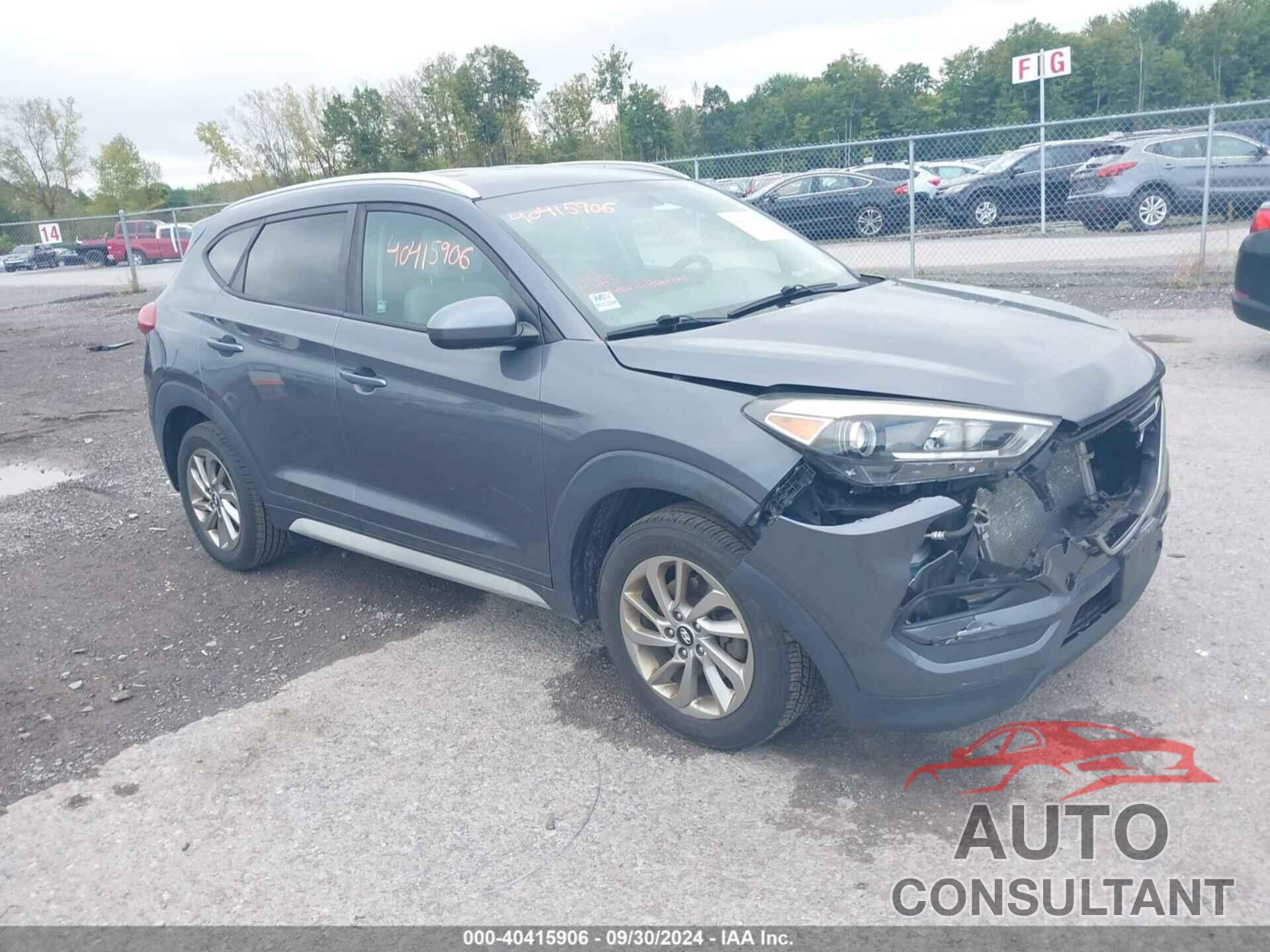 HYUNDAI TUCSON 2017 - KM8J3CA46HU497876