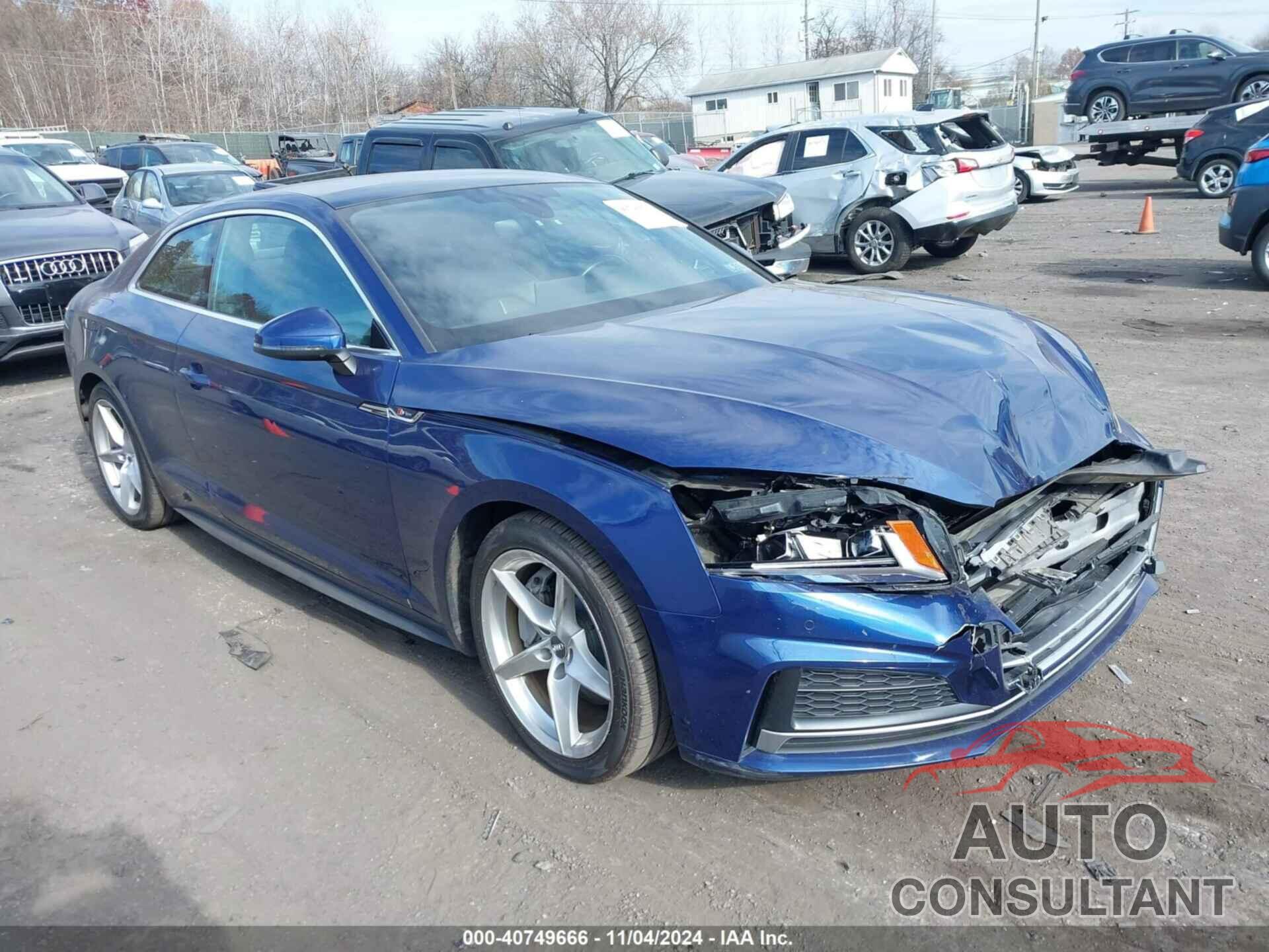 AUDI A5 2018 - WAUTNAF51JA039812