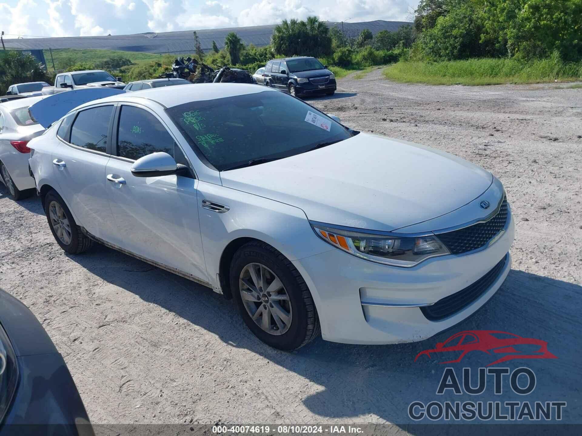 KIA OPTIMA 2017 - 5XXGT4L31HG177427