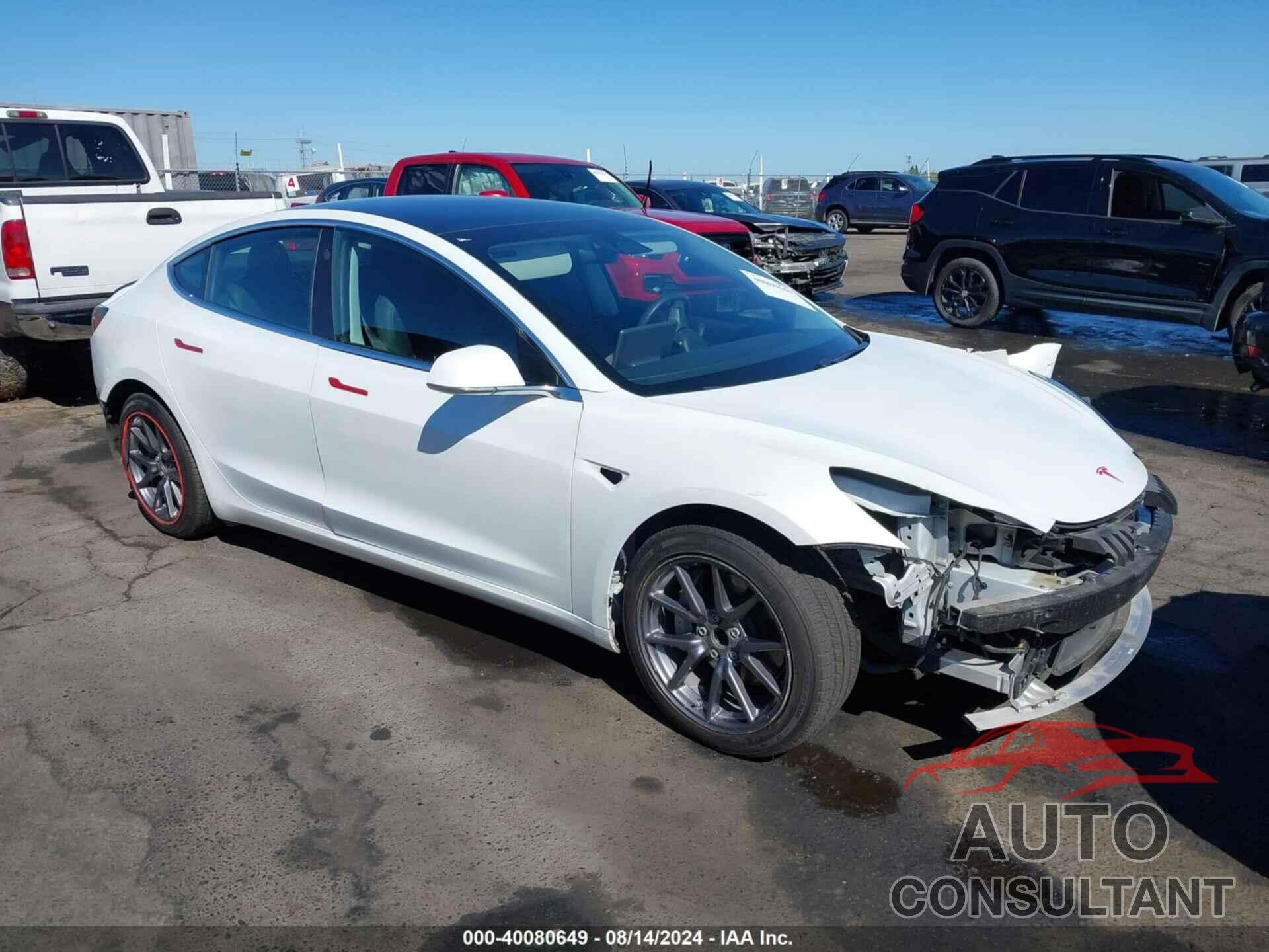 TESLA MODEL 3 2020 - 5YJ3E1EA8LF660072