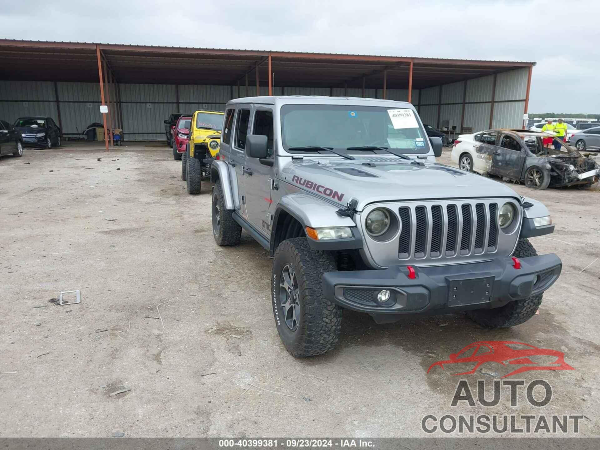 JEEP WRANGLER UNLIMITED 2018 - 1C4HJXFG4JW119052