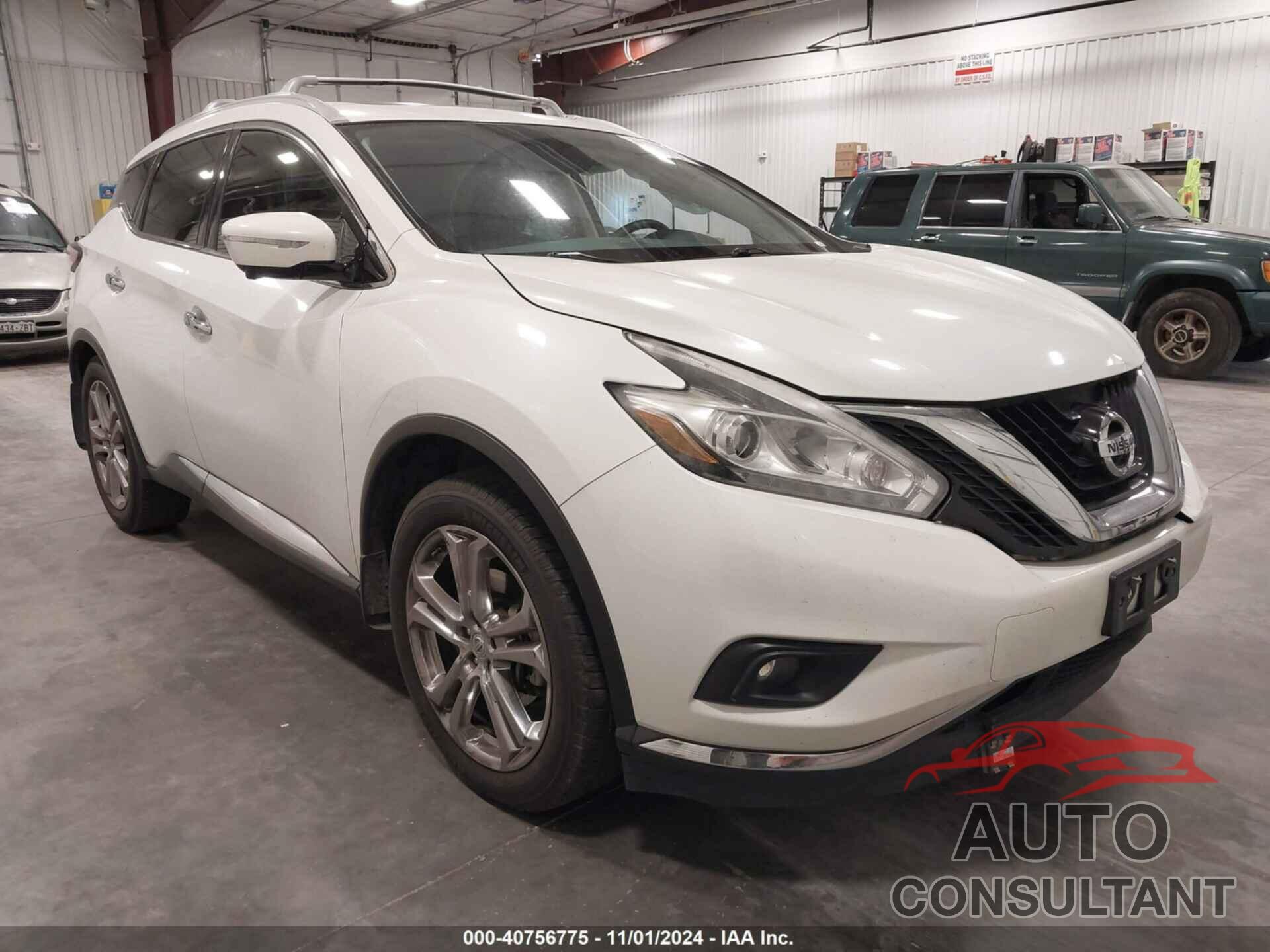 NISSAN MURANO 2015 - 5N1AZ2MHXFN234496