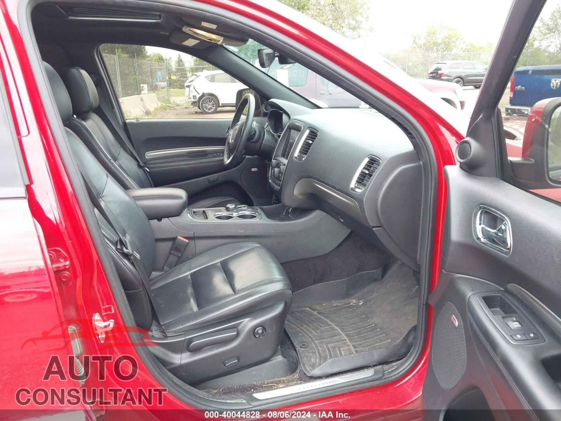 DODGE DURANGO 2017 - 1C4RDJDG9HC839583