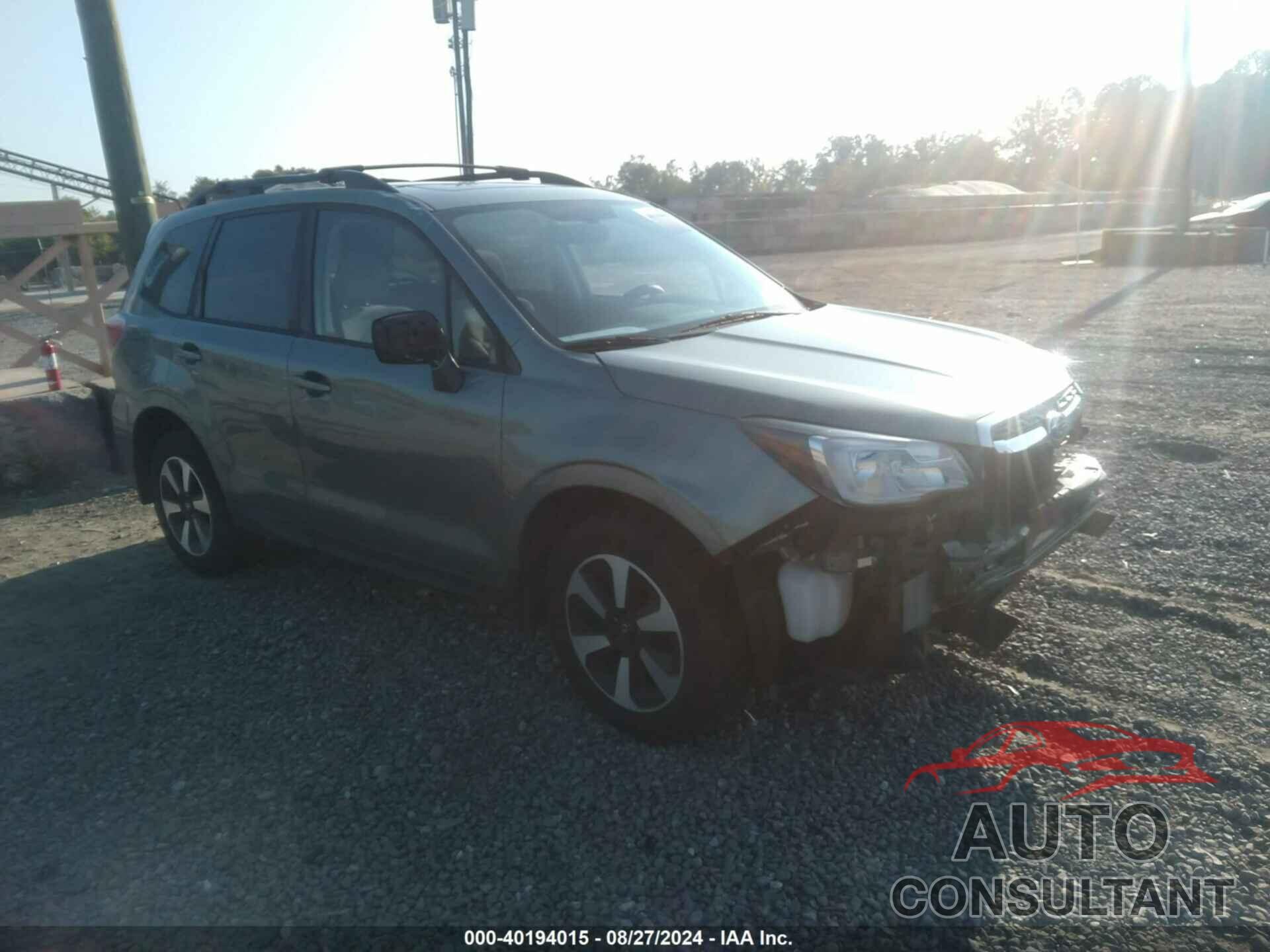 SUBARU FORESTER 2017 - JF2SJAEC3HG806918