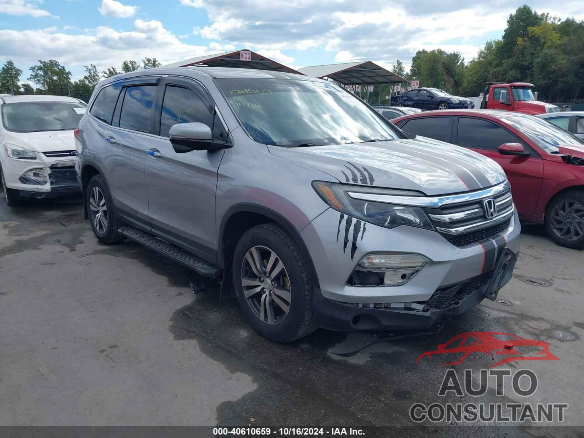 HONDA PILOT 2017 - 5FNYF6H31HB088931