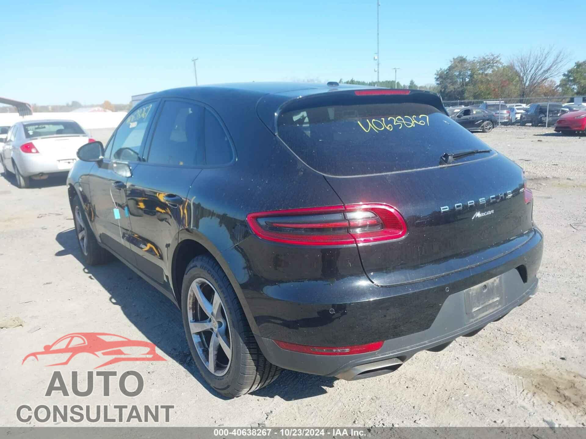 PORSCHE MACAN 2017 - WP1AA2A52HLB83210