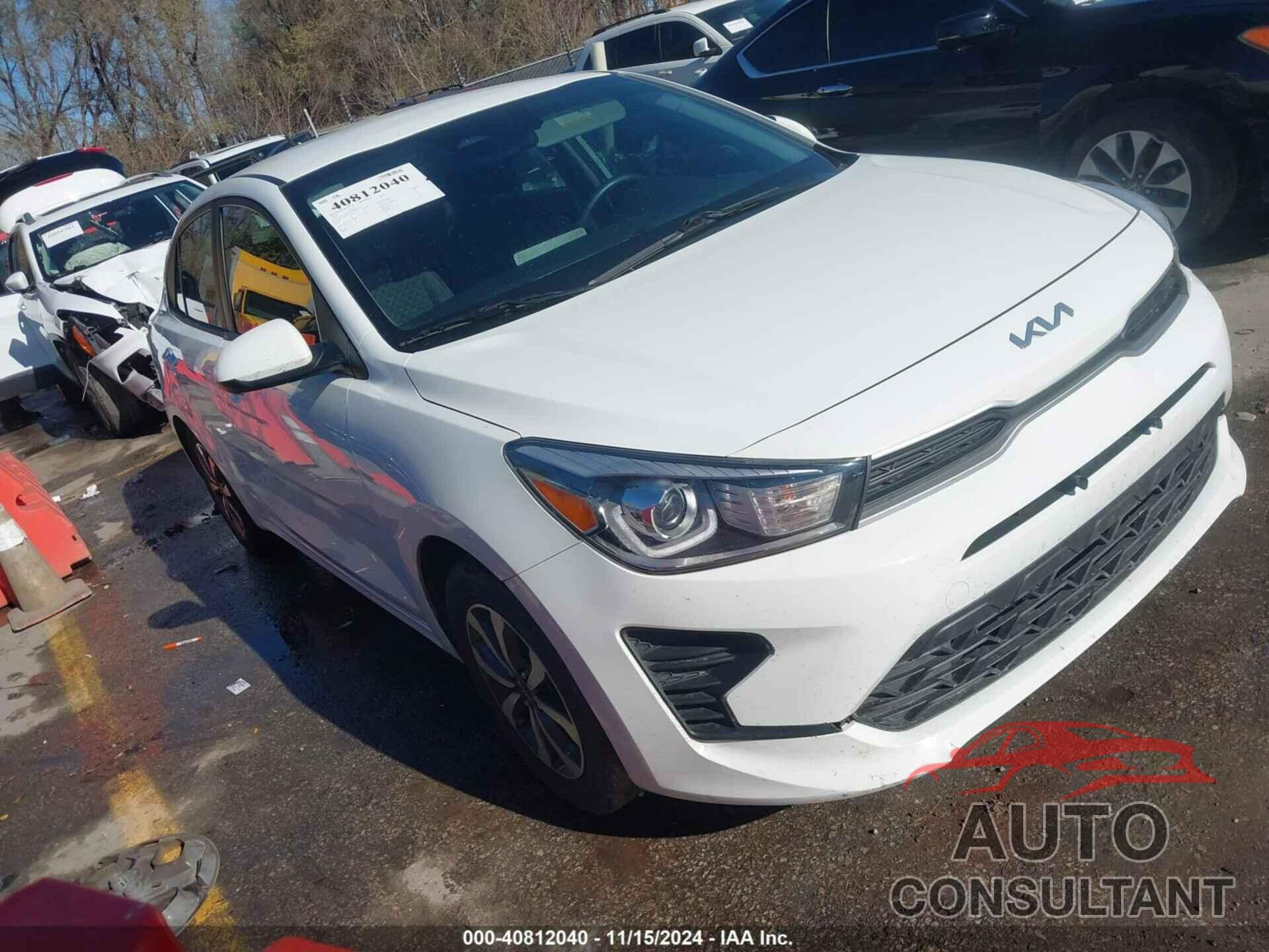 KIA RIO 2022 - 3KPA24AD8NE483324