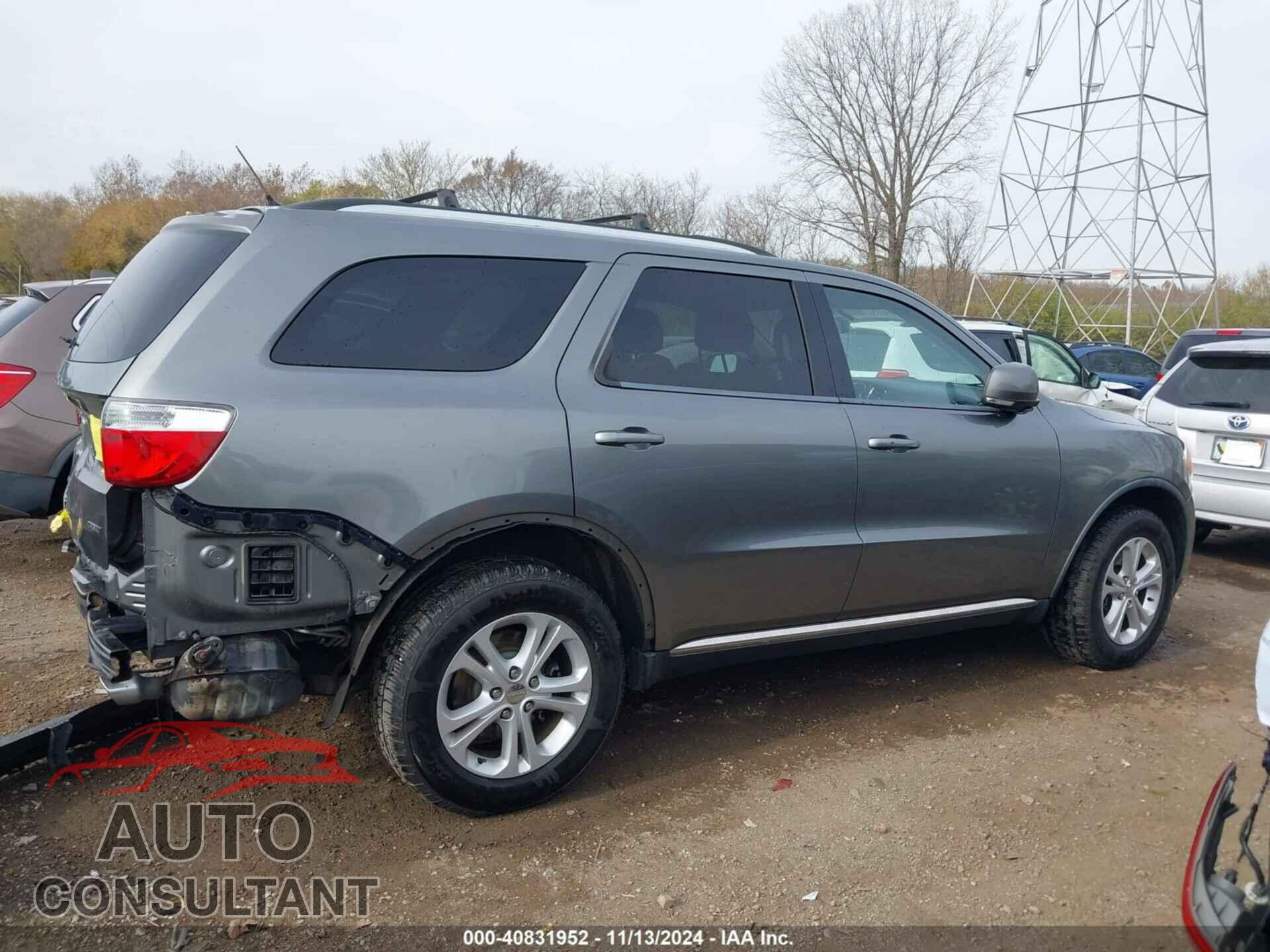 DODGE DURANGO 2012 - 1C4RDJDG2CC106266