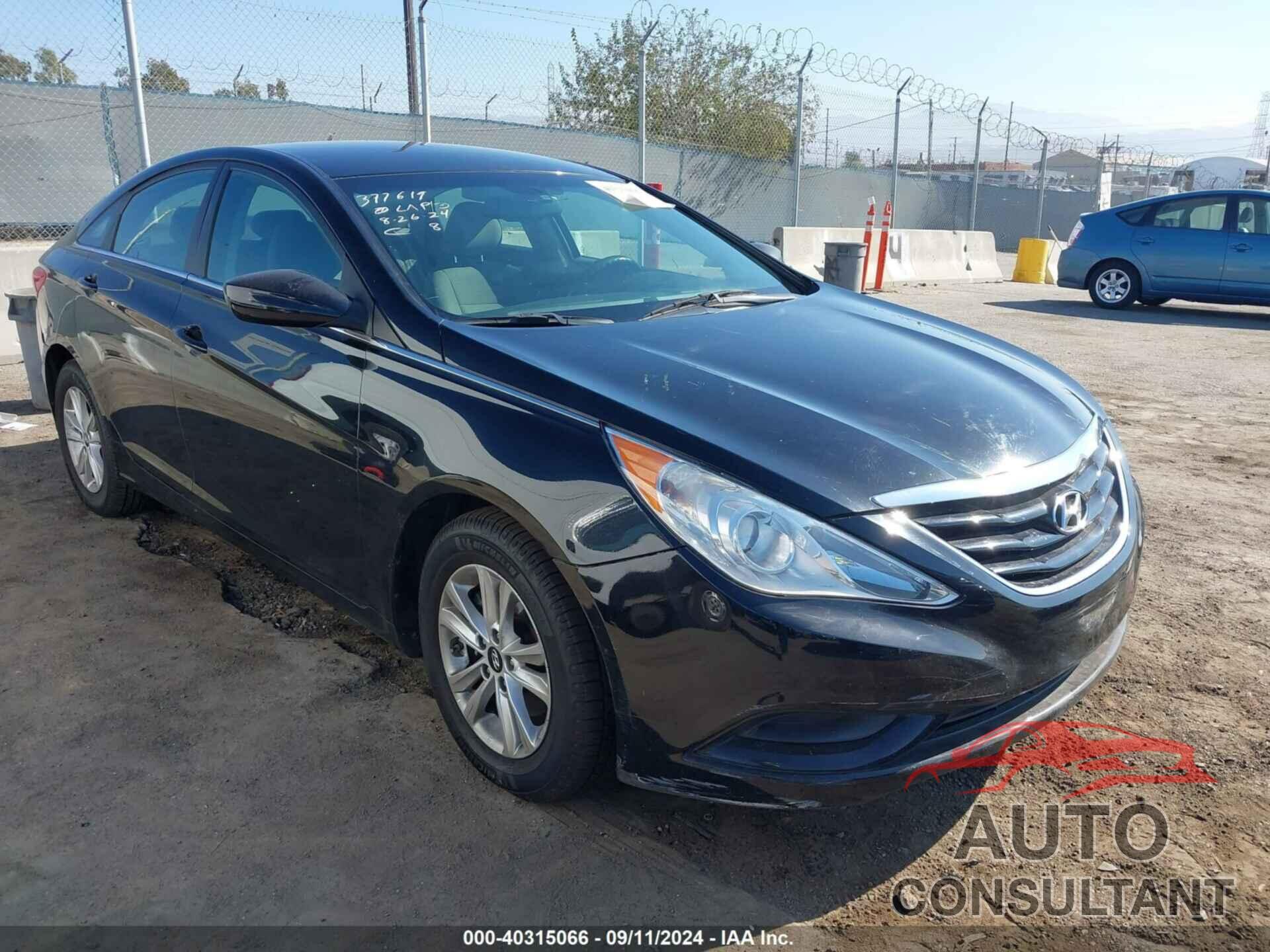 HYUNDAI SONATA 2012 - 5NPEB4AC9CH480174