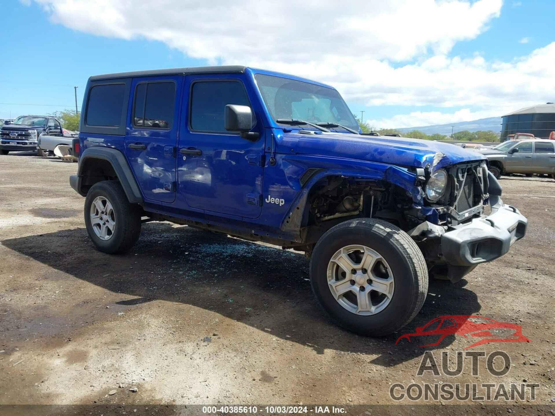 JEEP WRANGLER UNLIMITED 2019 - 1C4HJXDG8KW557755