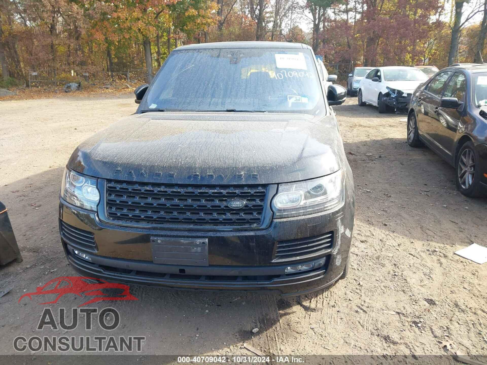 LAND ROVER RANGE ROVER 2017 - SALGS5FE8HA347874