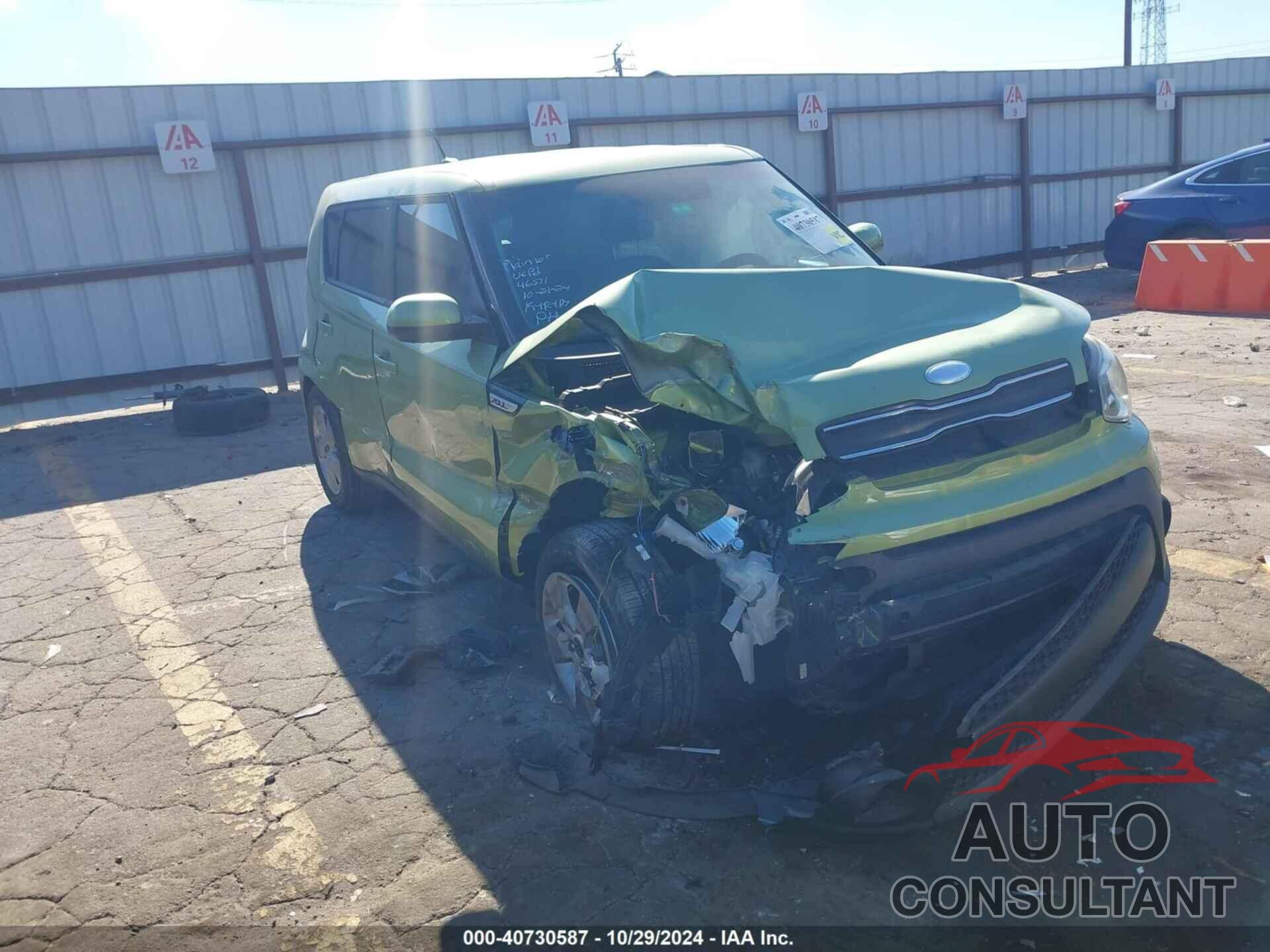 KIA SOUL 2019 - KNDJN2A2XK7912341