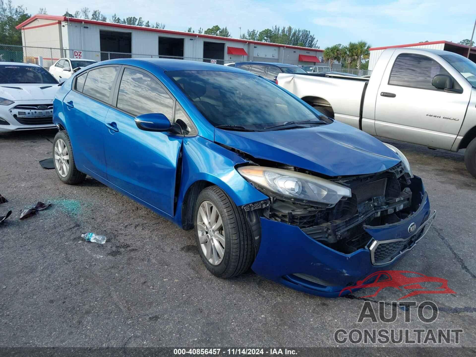 KIA FORTE 2014 - KNAFX4A63E5218960
