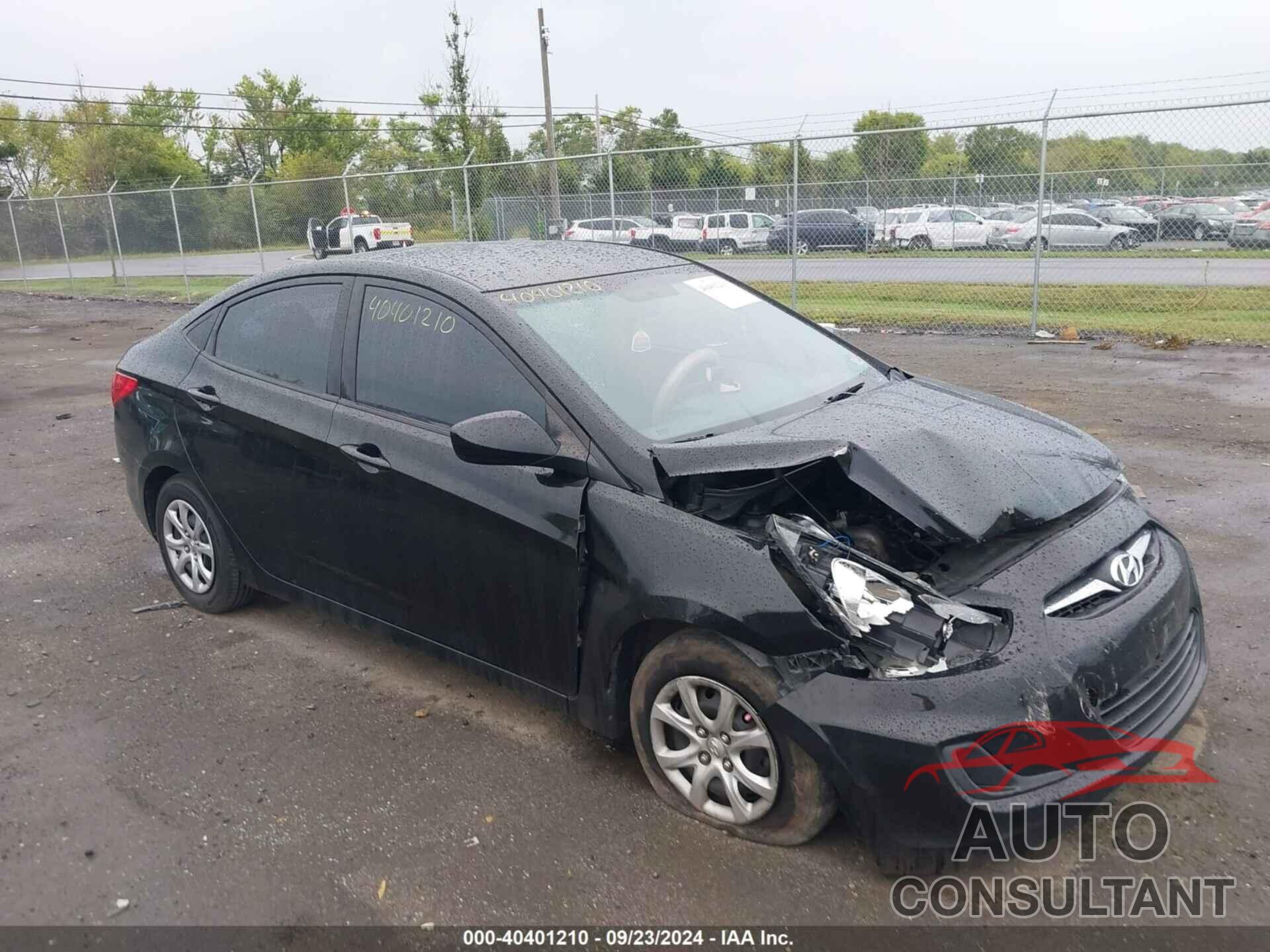 HYUNDAI ACCENT 2013 - KMHCT4AEXDU494674