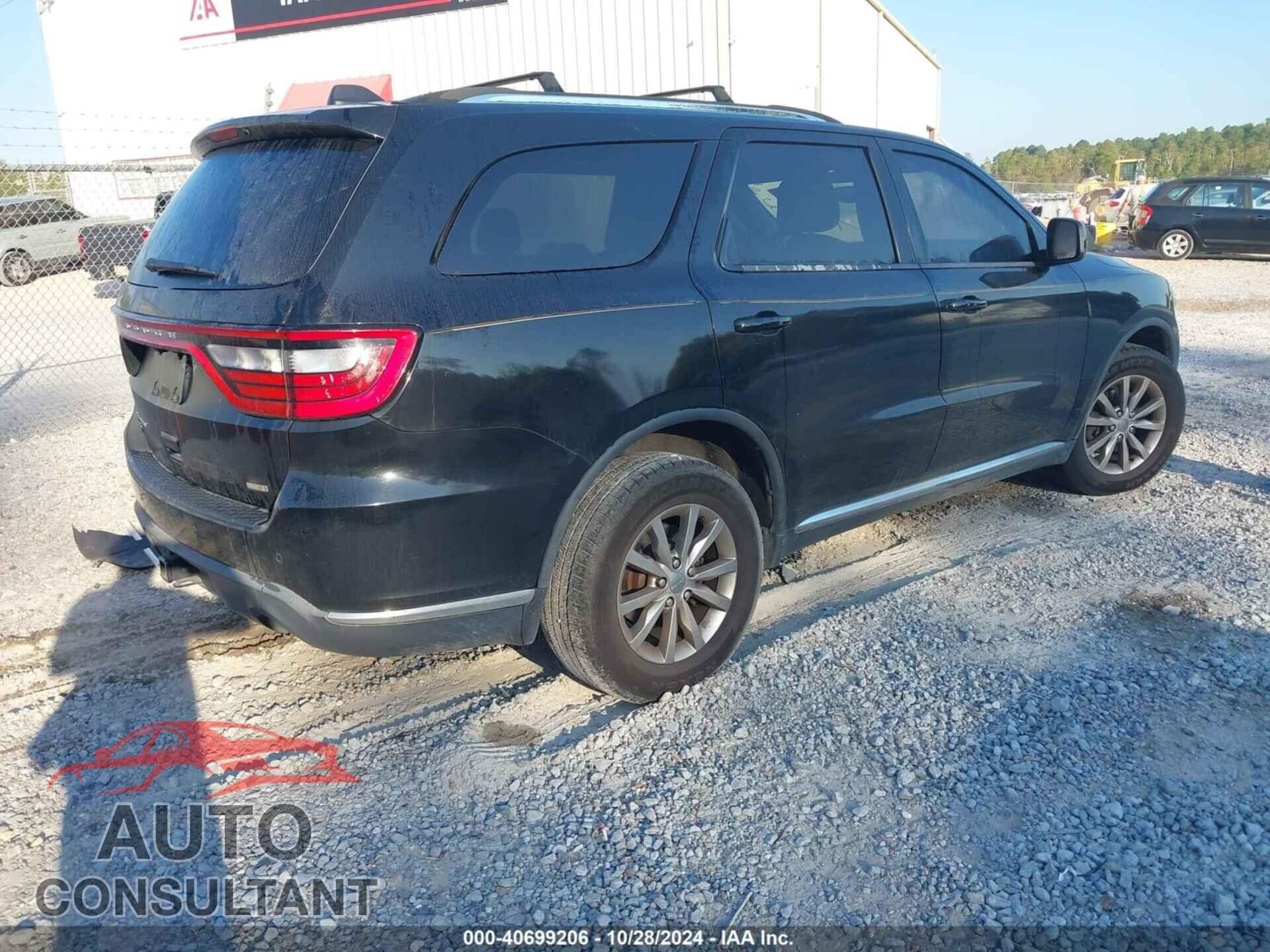 DODGE DURANGO 2017 - 1C4RDJAG9HC790972