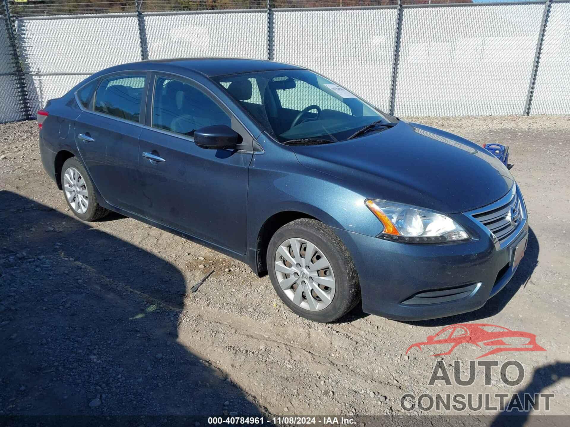 NISSAN SENTRA 2014 - 1N4AB7APXEN851886