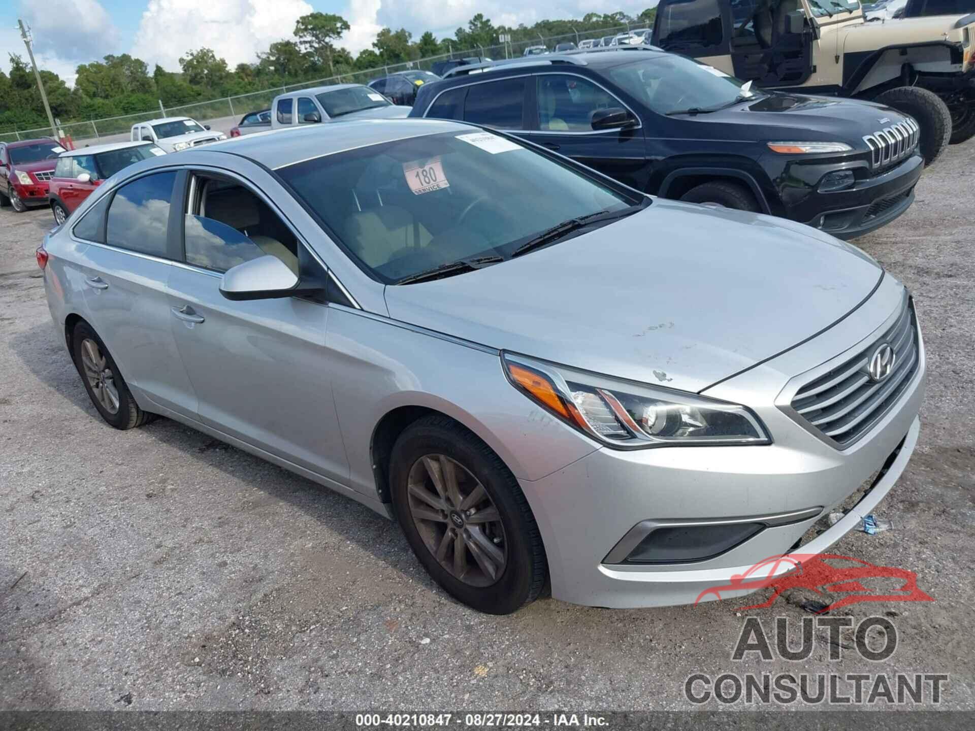 HYUNDAI SONATA 2016 - 5NPE24AF7GH371129