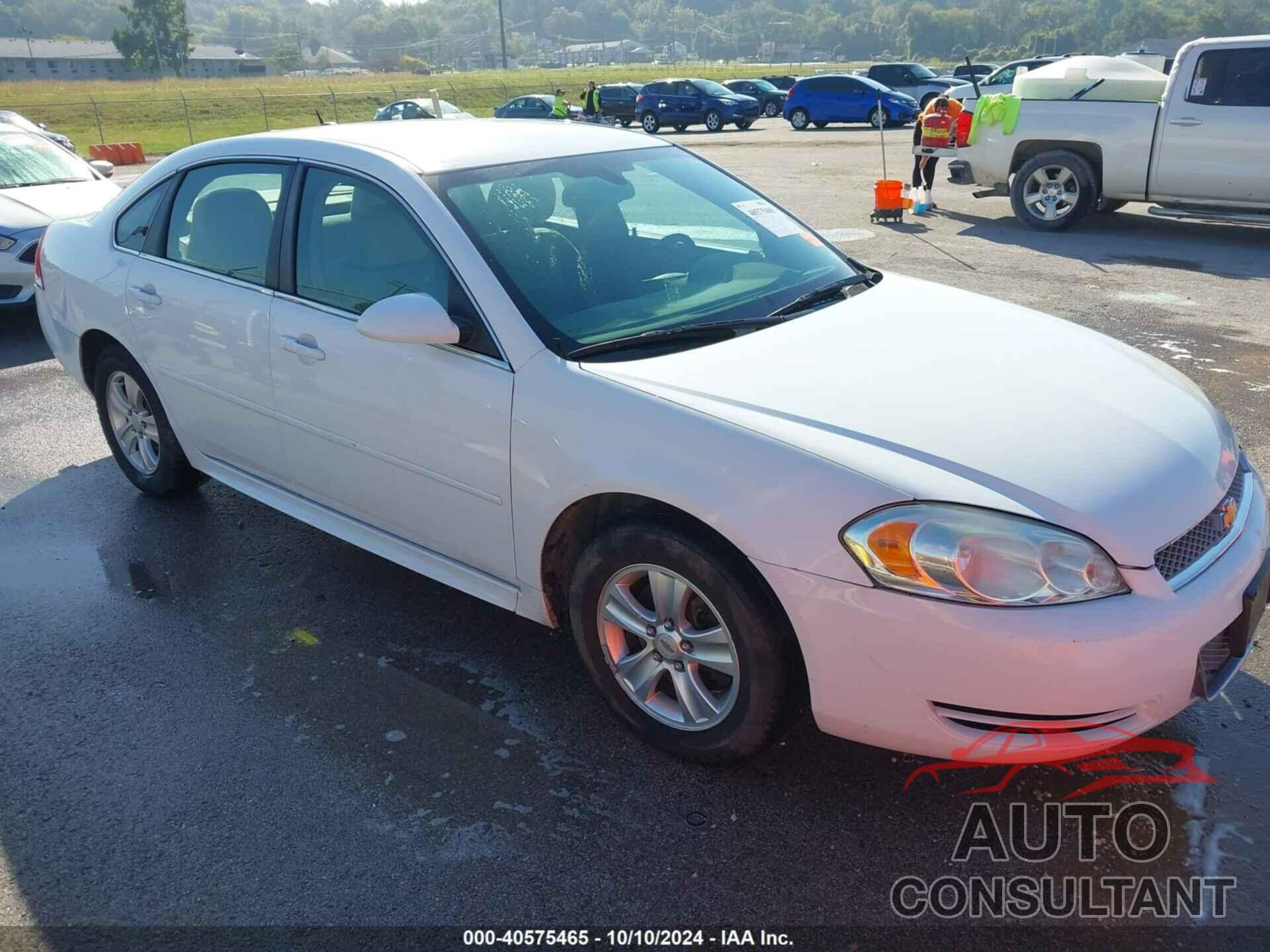 CHEVROLET IMPALA 2013 - 2G1WF5E35D1258218