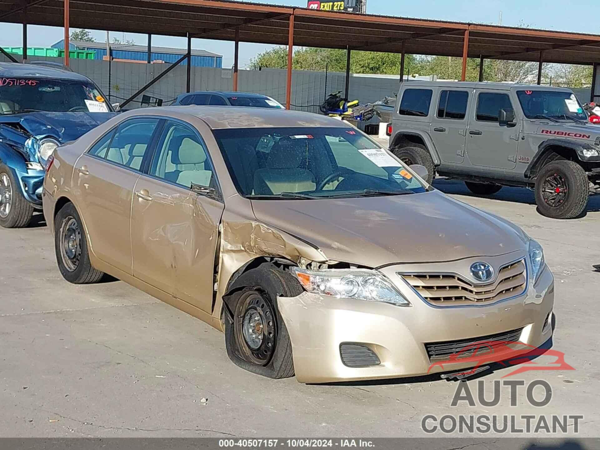 TOYOTA CAMRY 2011 - 4T1BF3EK6BU706335