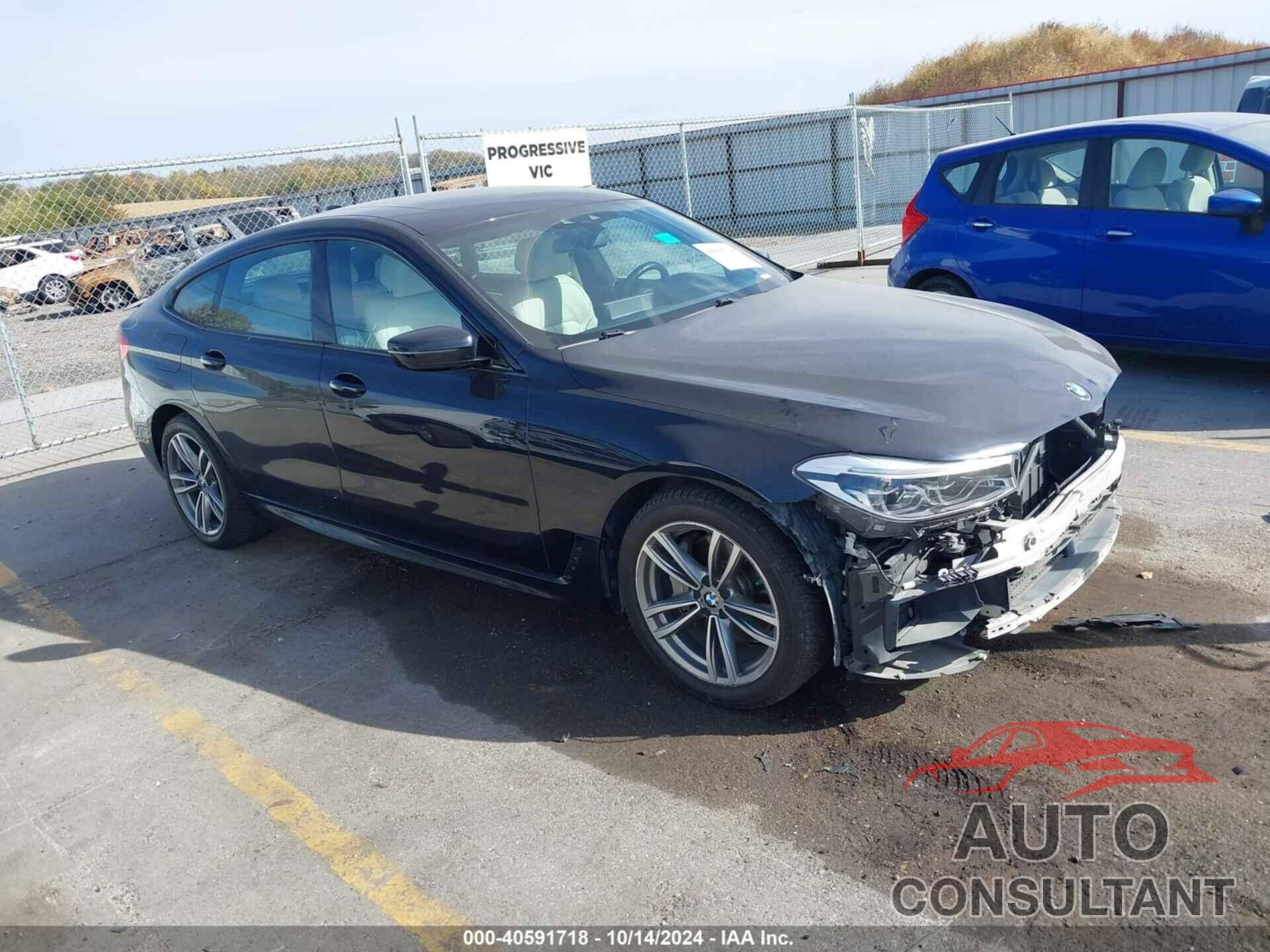 BMW 640I GRAN TURISMO 2019 - WBAJV6C50KBK08917