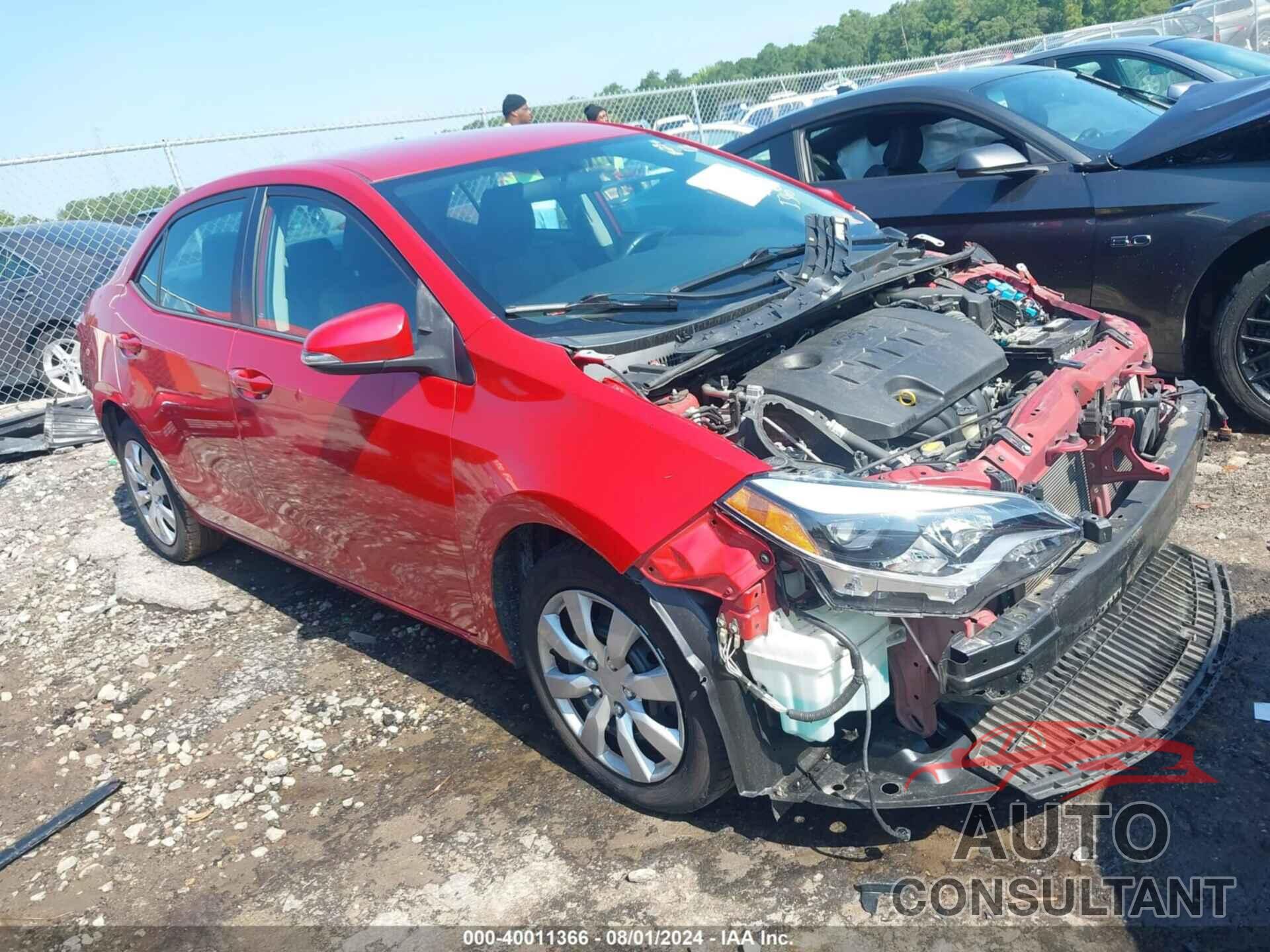 TOYOTA COROLLA 2016 - 5YFBURHEXGP550808