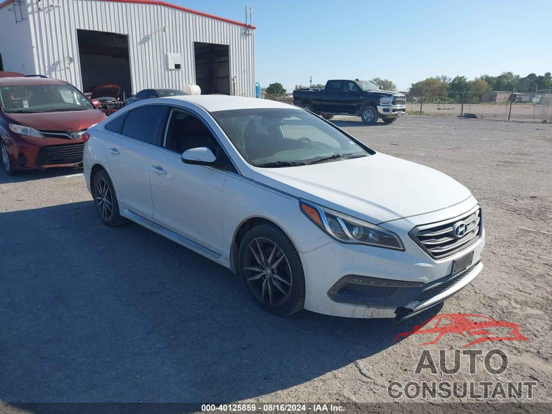 HYUNDAI SONATA 2017 - 5NPE34AB4HH498514