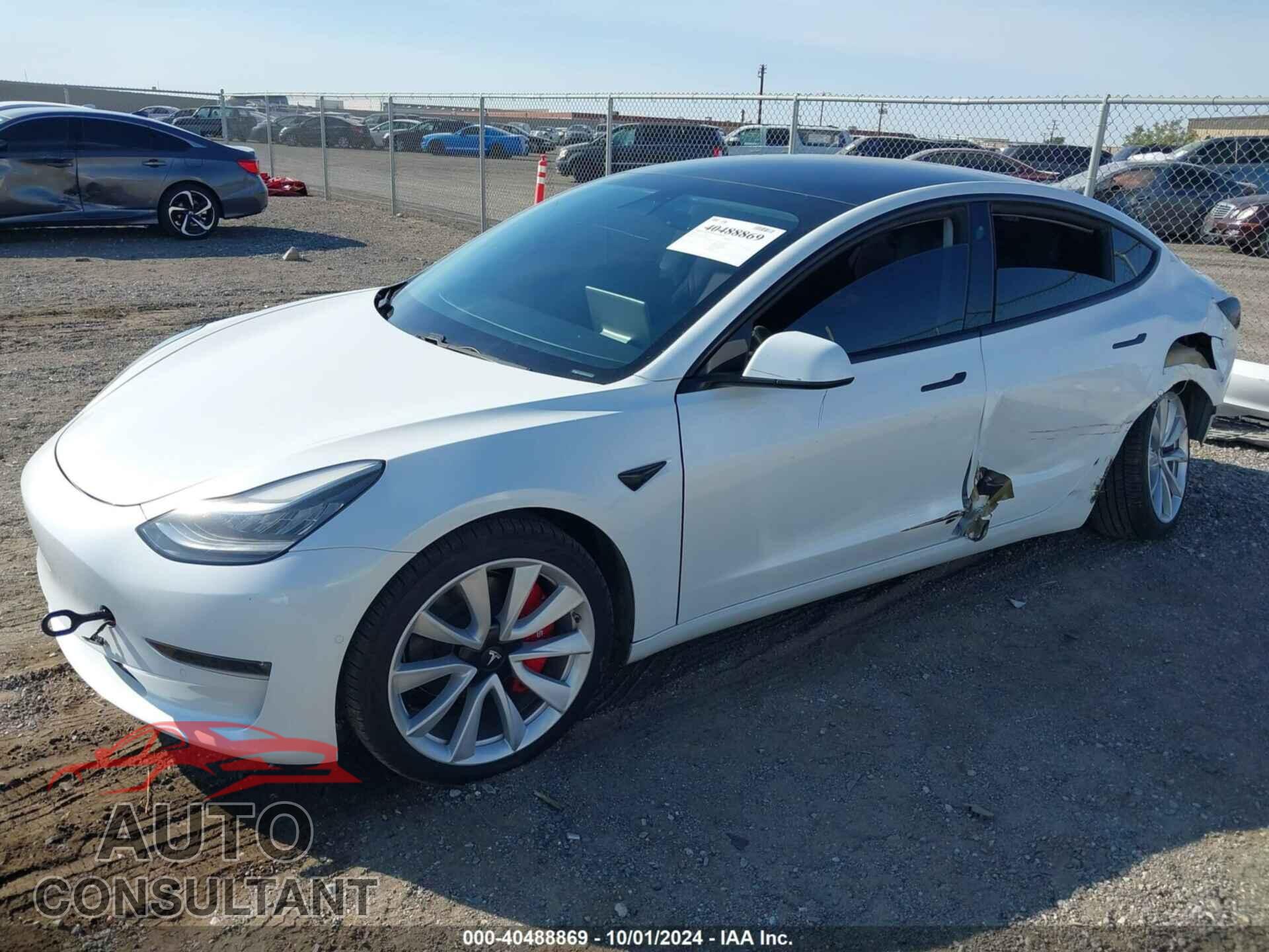 TESLA MODEL 3 2019 - 5YJ3E1EB2KF494302