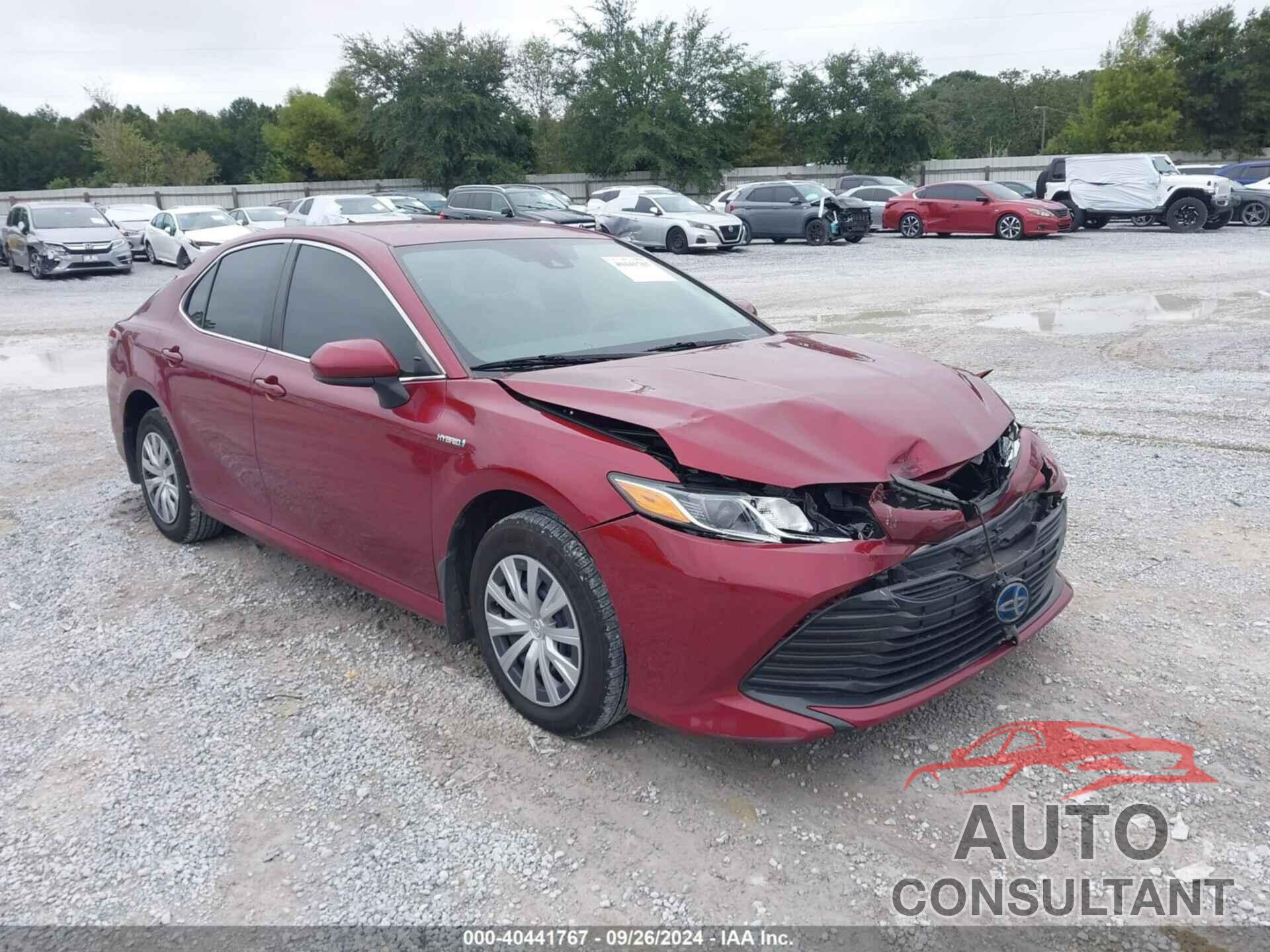 TOYOTA CAMRY 2020 - 4T1C31AK1LU544218