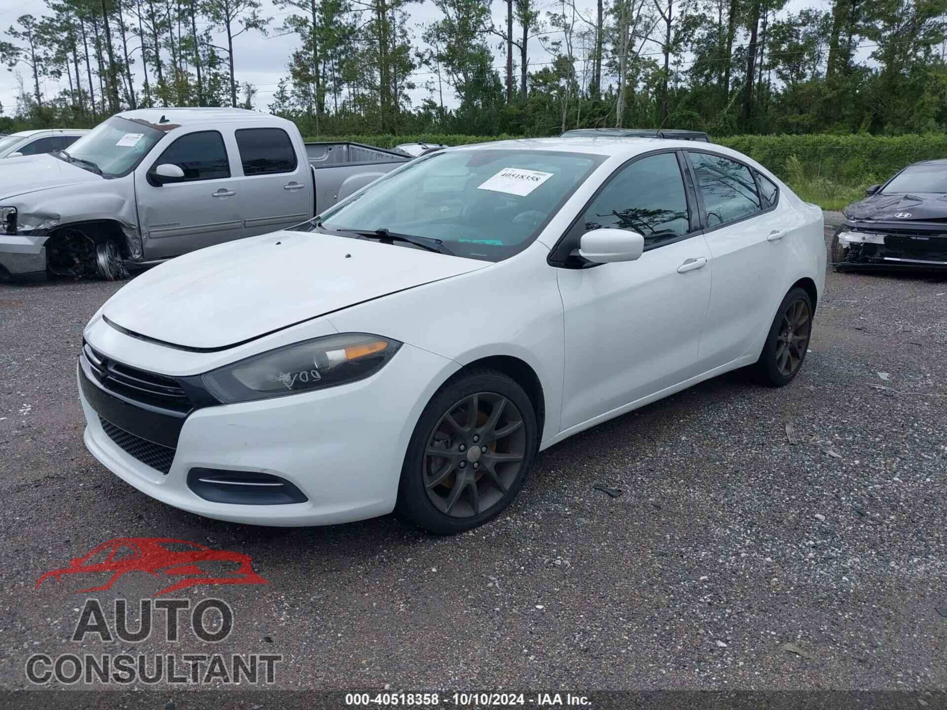 DODGE DART 2016 - 1C3CDFAA5GD516034