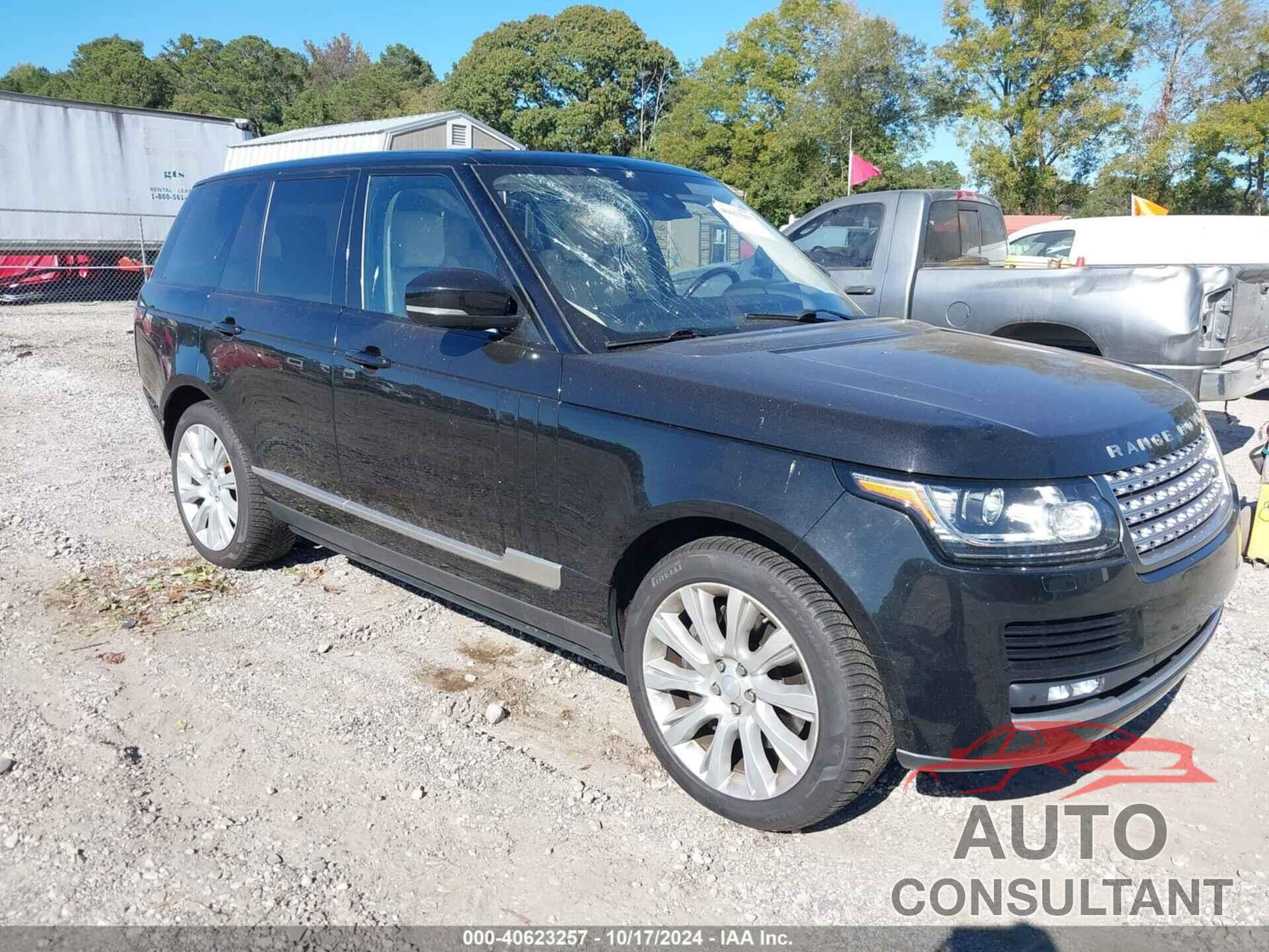 LAND ROVER RANGE ROVER 2016 - SALGS2EF6GA257162