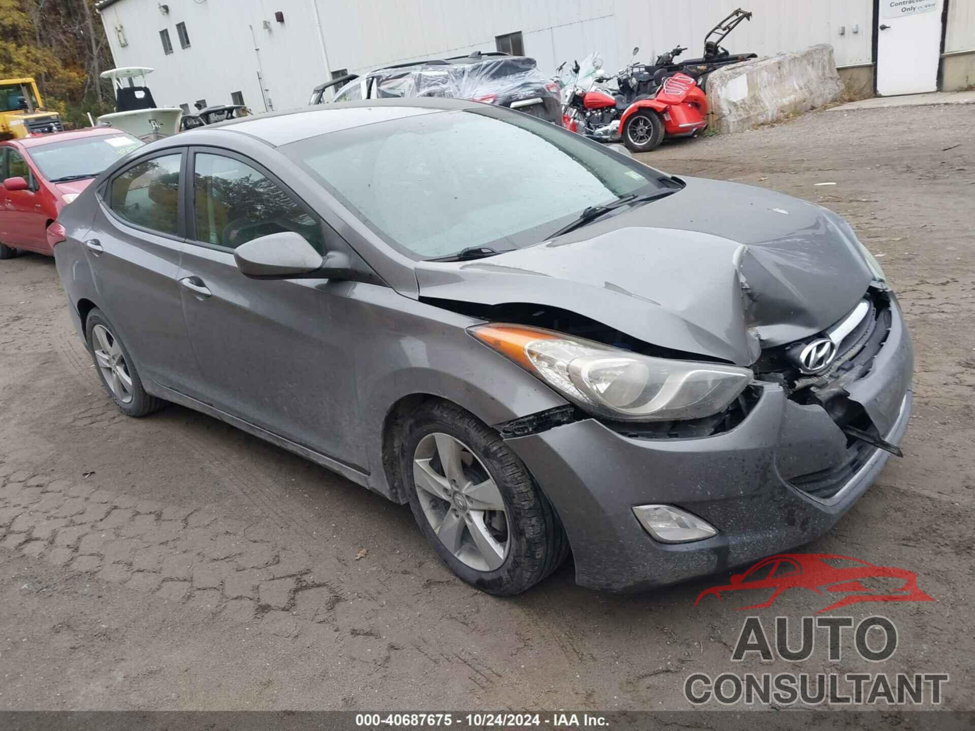 HYUNDAI ELANTRA 2013 - 5NPDH4AE0DH341144