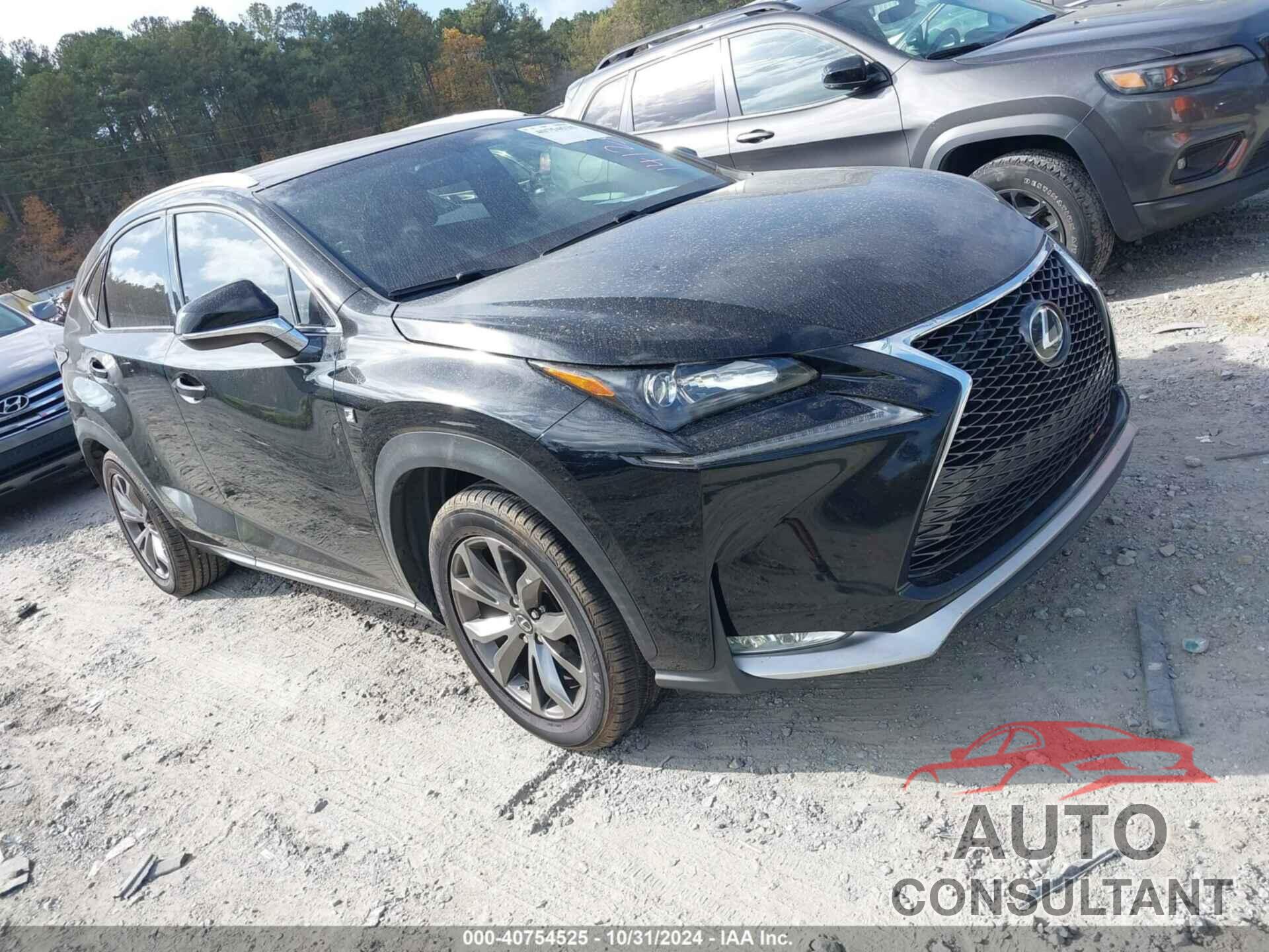 LEXUS NX 200T 2017 - JTJBARBZXH2141239