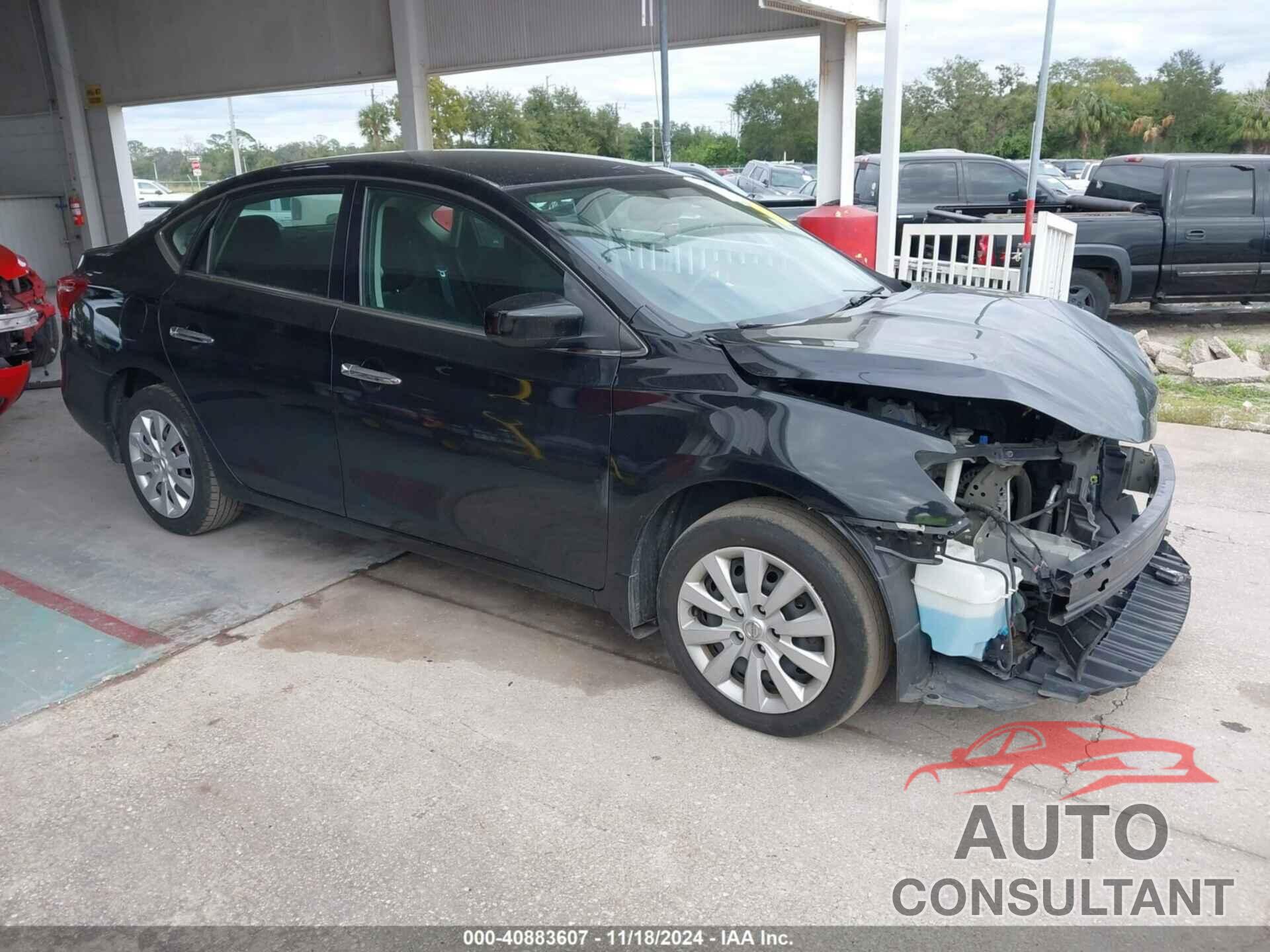 NISSAN SENTRA 2019 - 3N1AB7AP7KY381392