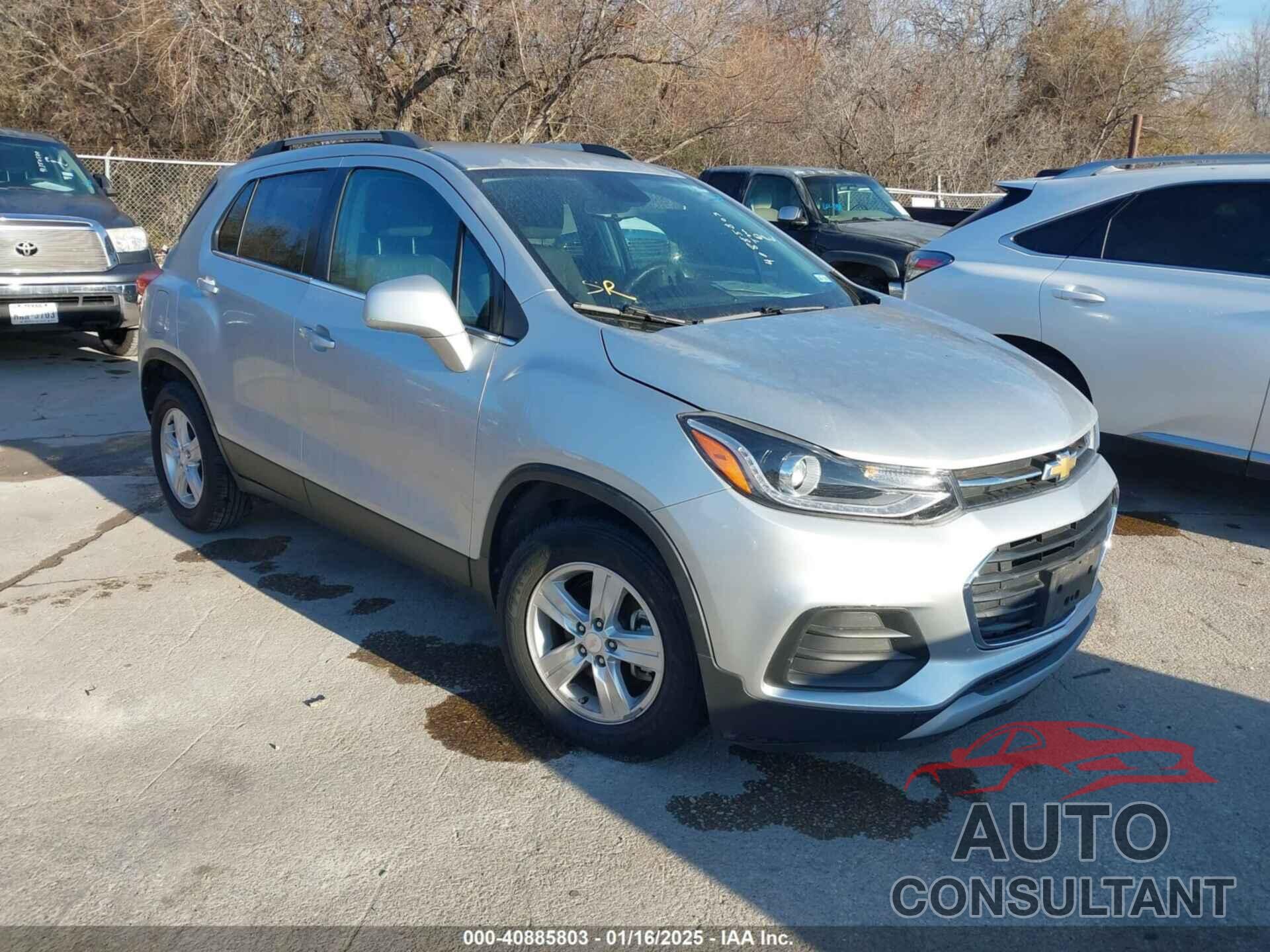 CHEVROLET TRAX 2017 - 3GNCJLSB4HL164092