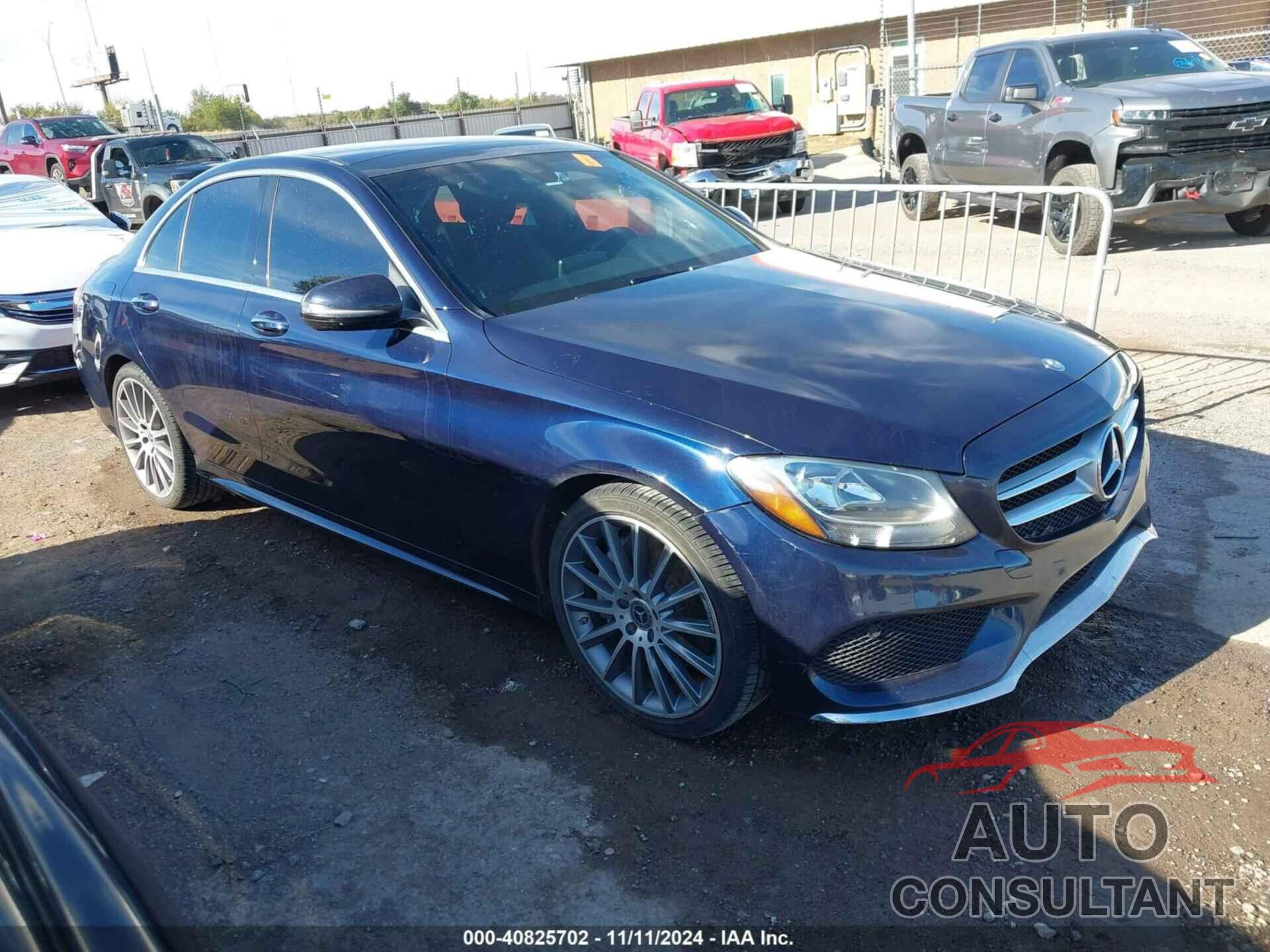 MERCEDES-BENZ C 300 2017 - 55SWF4KB1HU227675