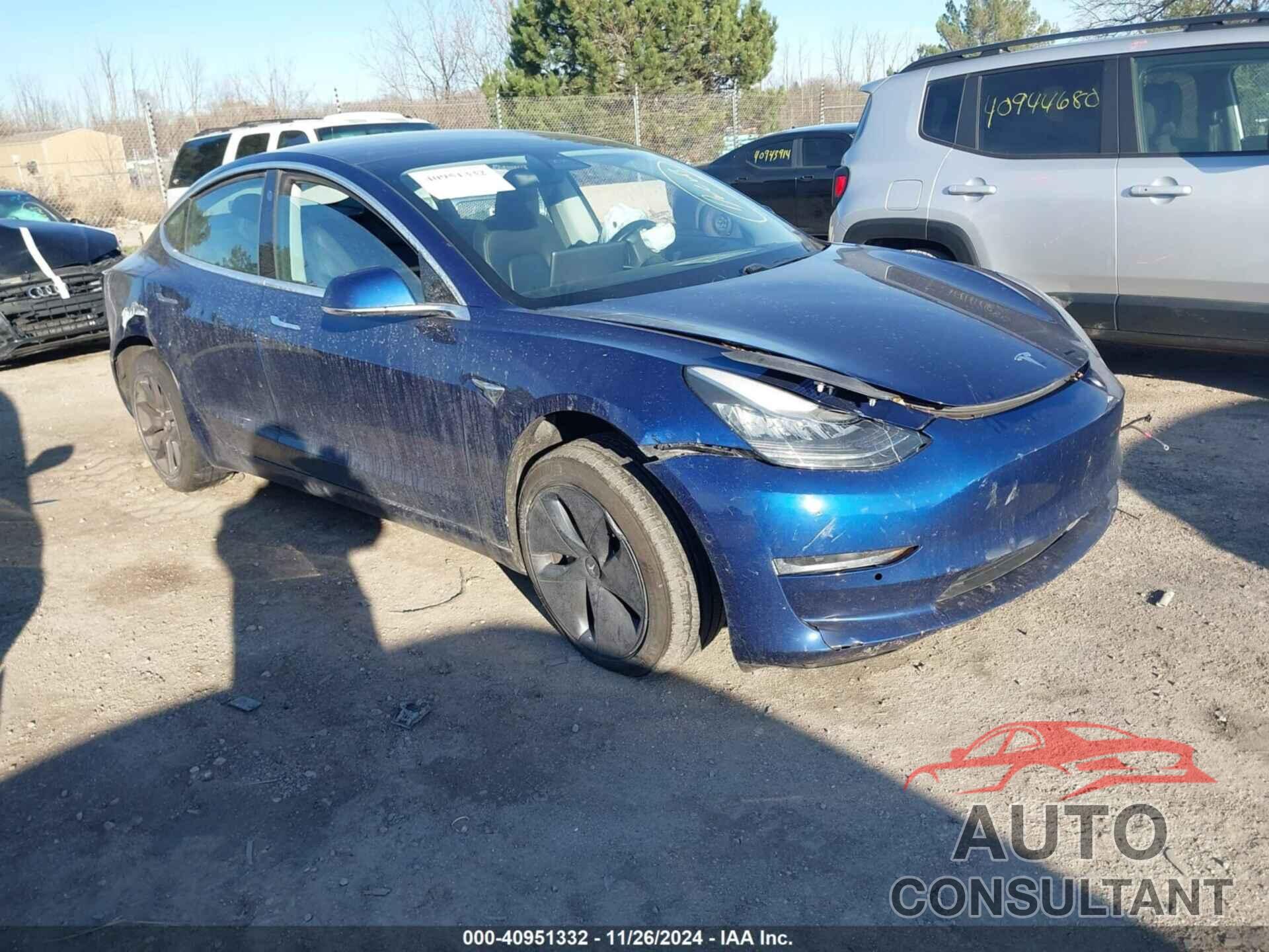 TESLA MODEL 3 2019 - 5YJ3E1EB7KF387729