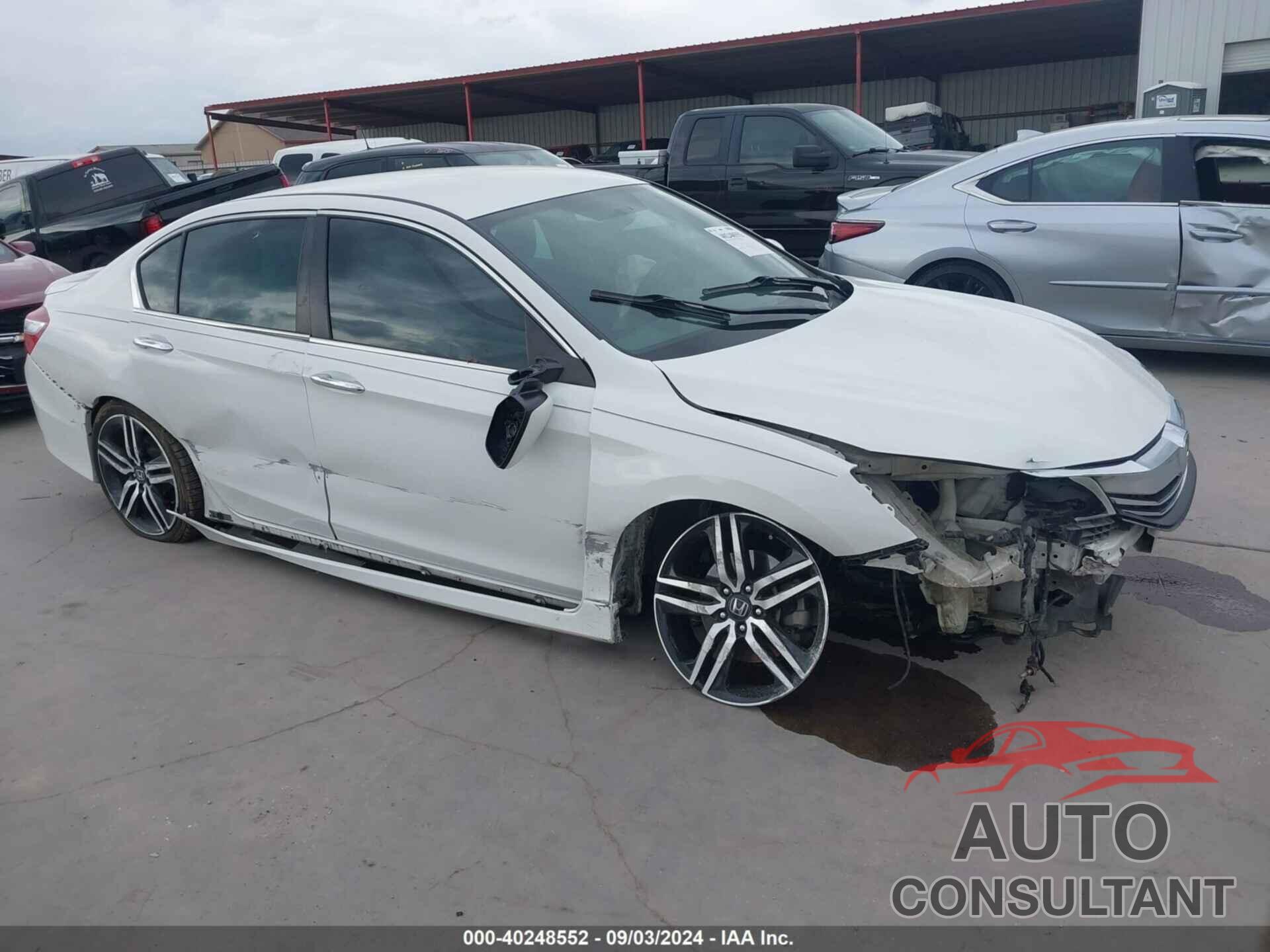HONDA ACCORD 2017 - 1HGCR2F10HA144329