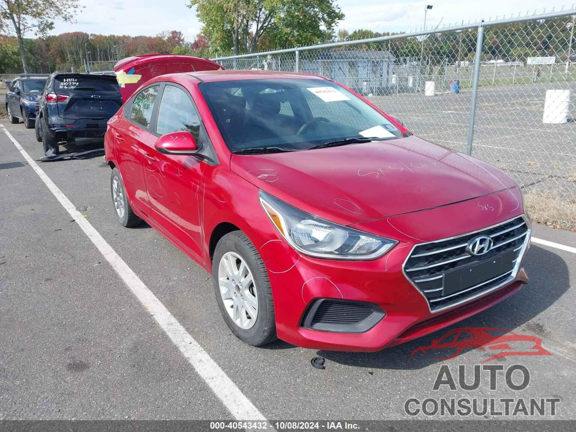 HYUNDAI ACCENT 2018 - 3KPC24A33JE011879