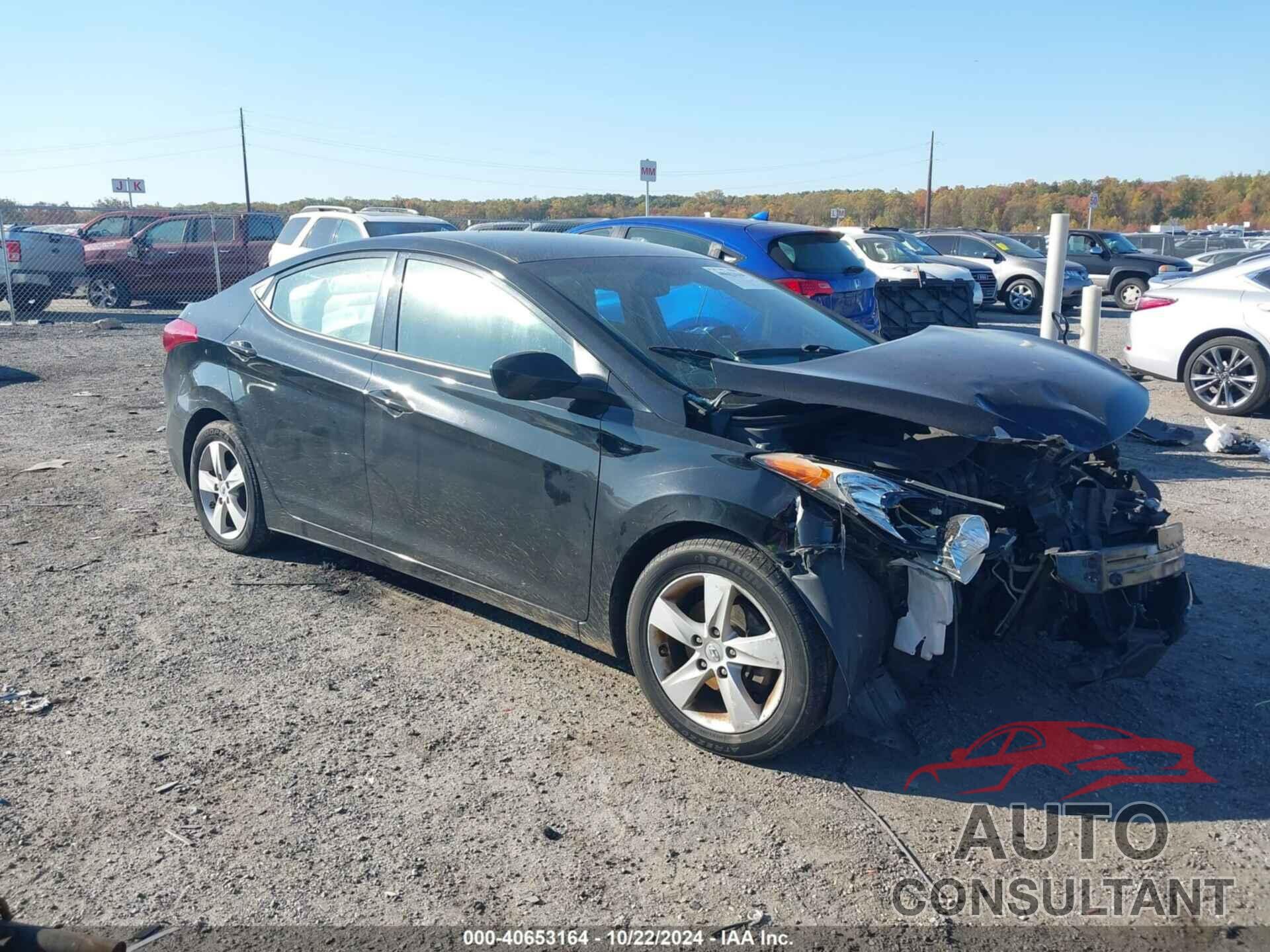 HYUNDAI ELANTRA 2013 - 5NPDH4AE0DH260242