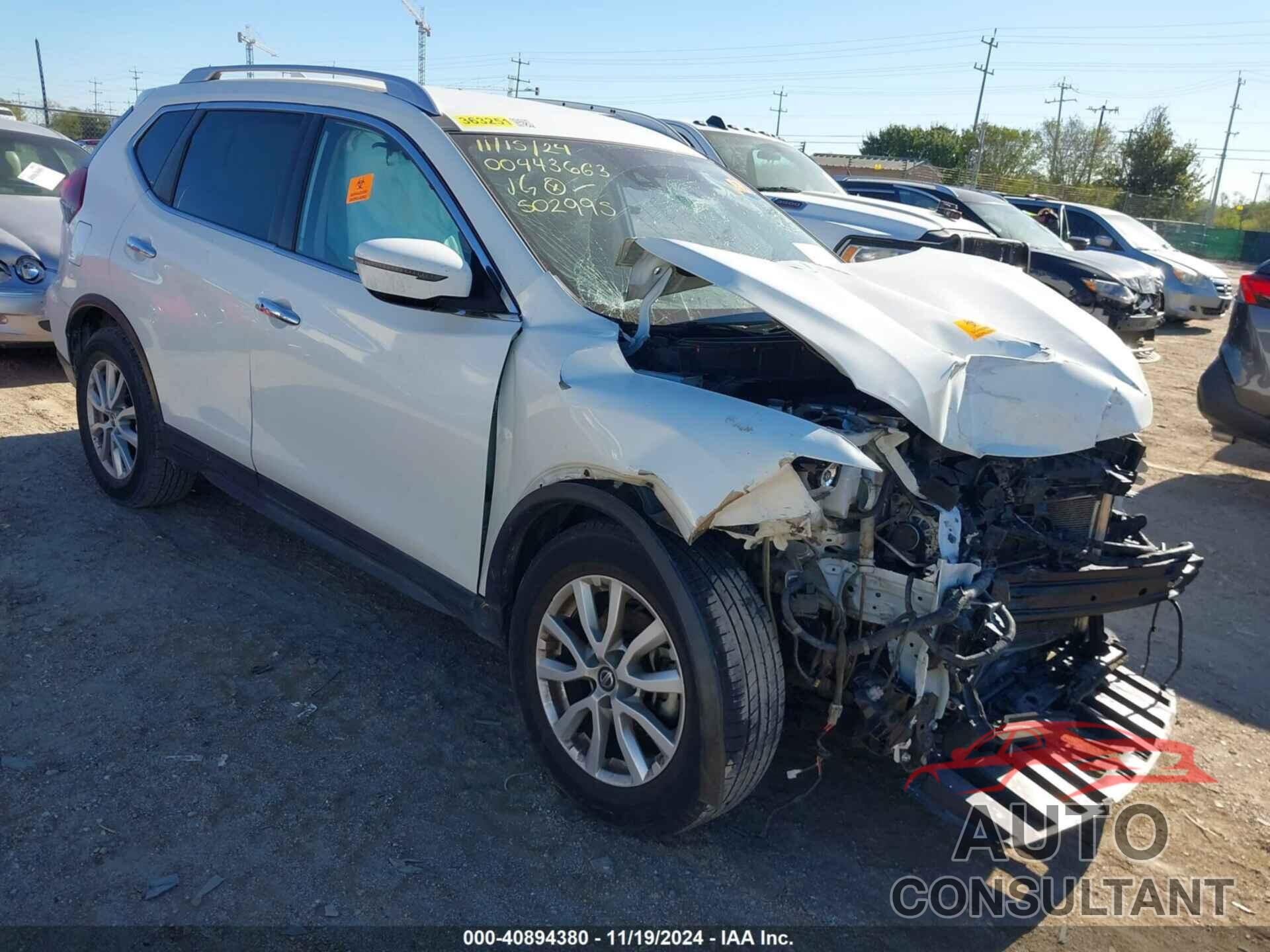 NISSAN ROGUE 2019 - KNMAT2MT9KP502995