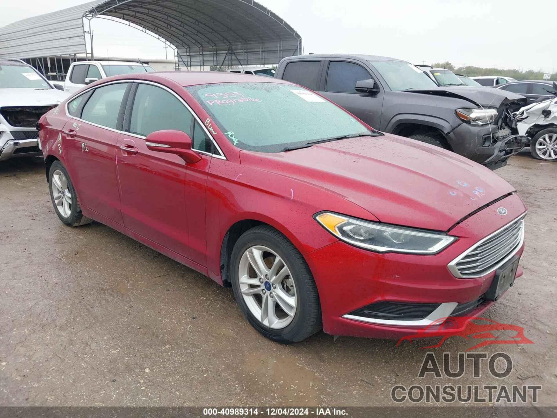 FORD FUSION 2018 - 3FA6P0HD6JR190911